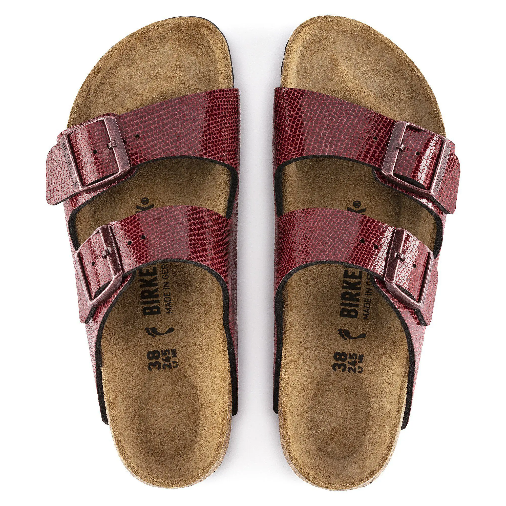 Alternative view of Arizona Birko-Flor Magical Metallic Maroon