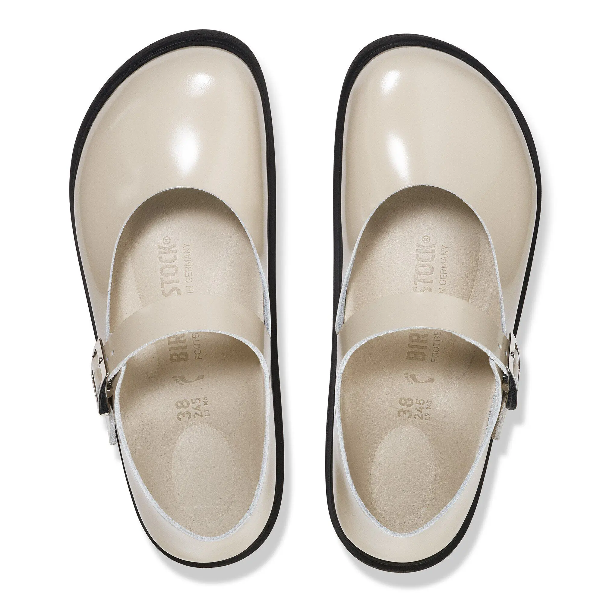 Alternative view of Mantova Cup Sole Natural Leather Patent