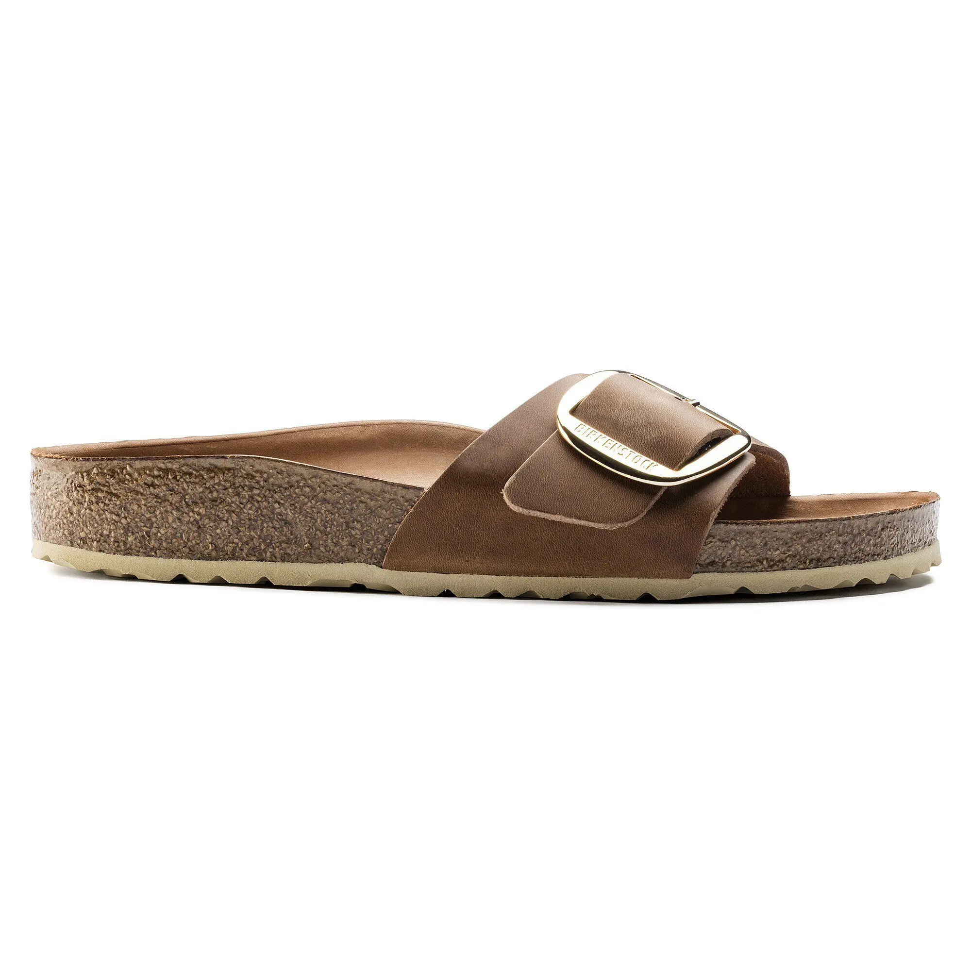 Madrid Big Buckle Natural Leather Oiled - Image 3