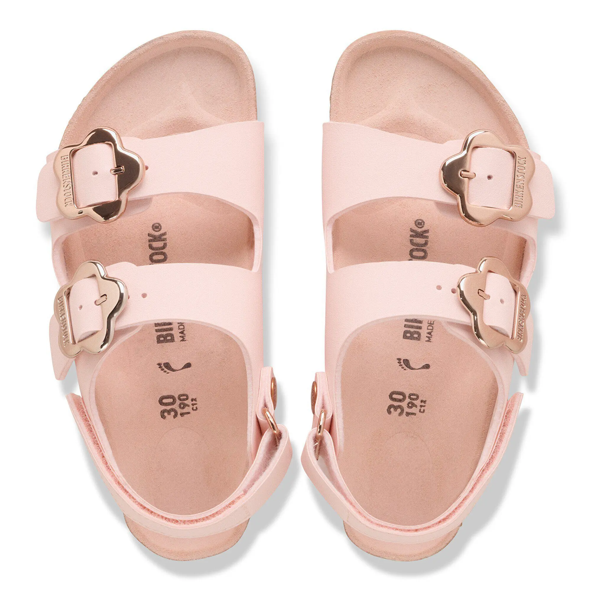 Alternative view of Milano Flower Buckle Kids Birko-Flor