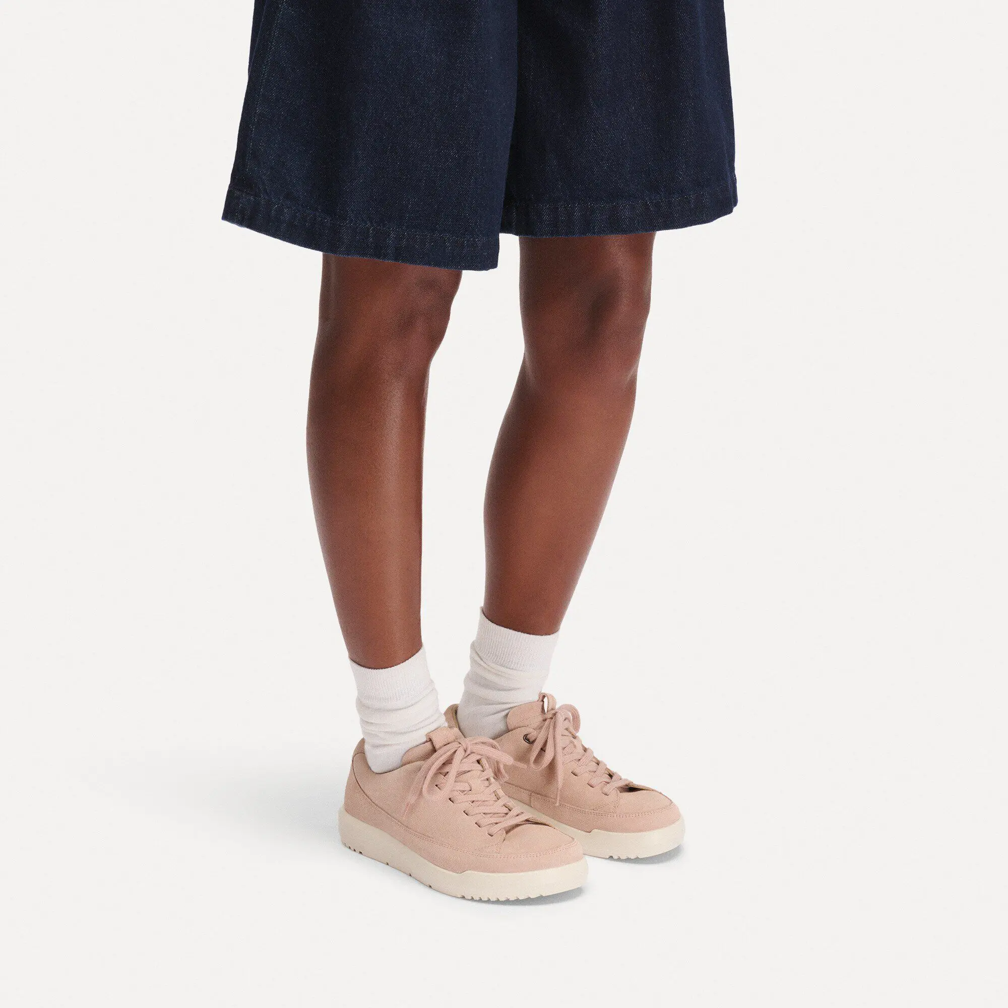 Melbourne Suede Leather Light Rose - Image 6