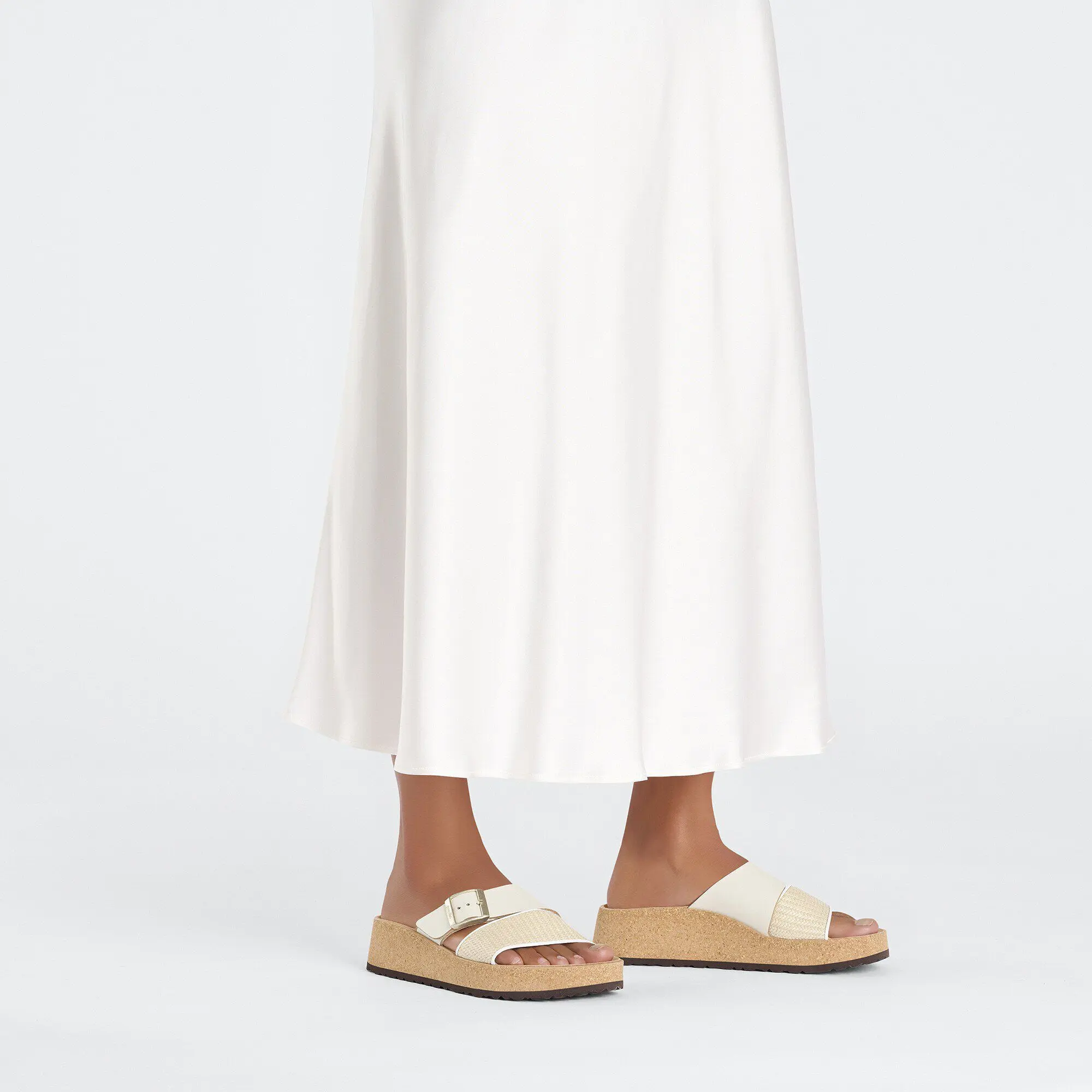Almina Raffia Natural Leather/Synthetics - Image 4