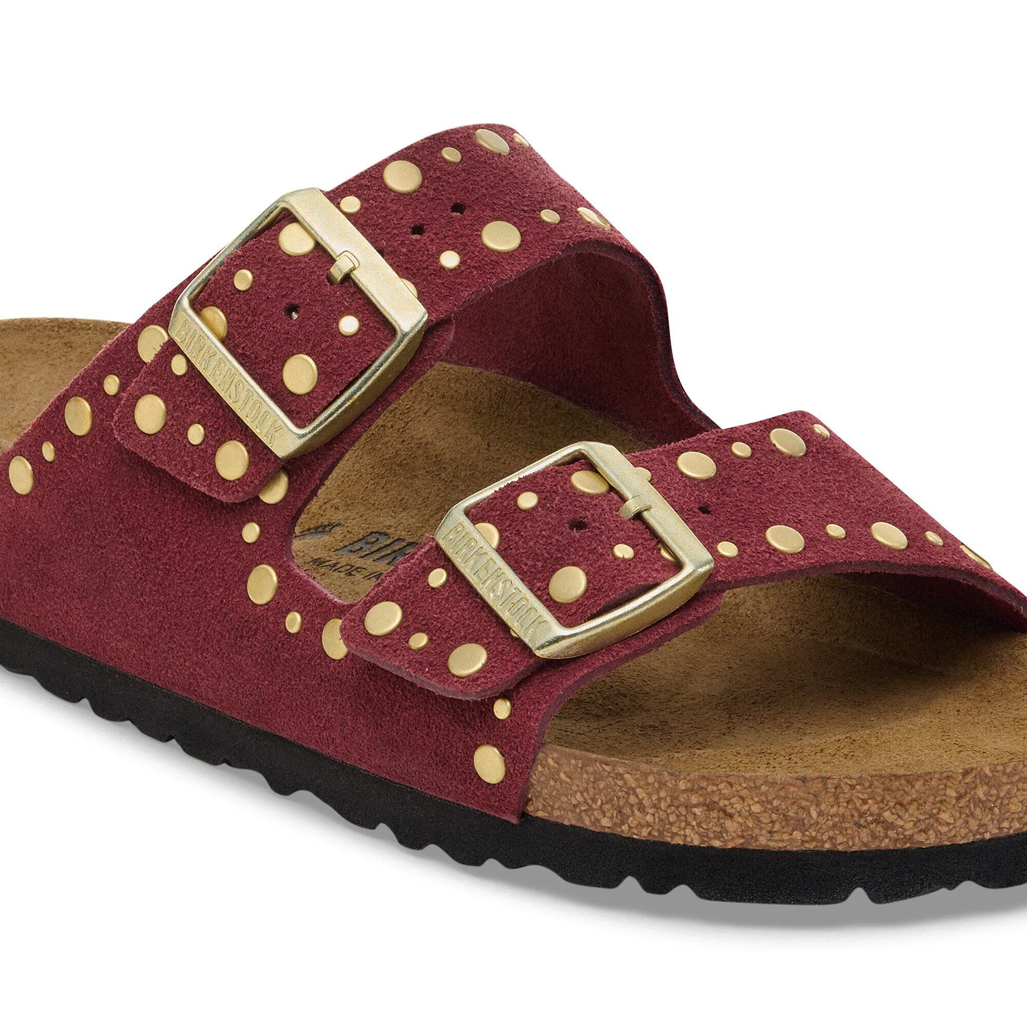 Arizona Rivets Suede Leather Zinfandel - Image 6