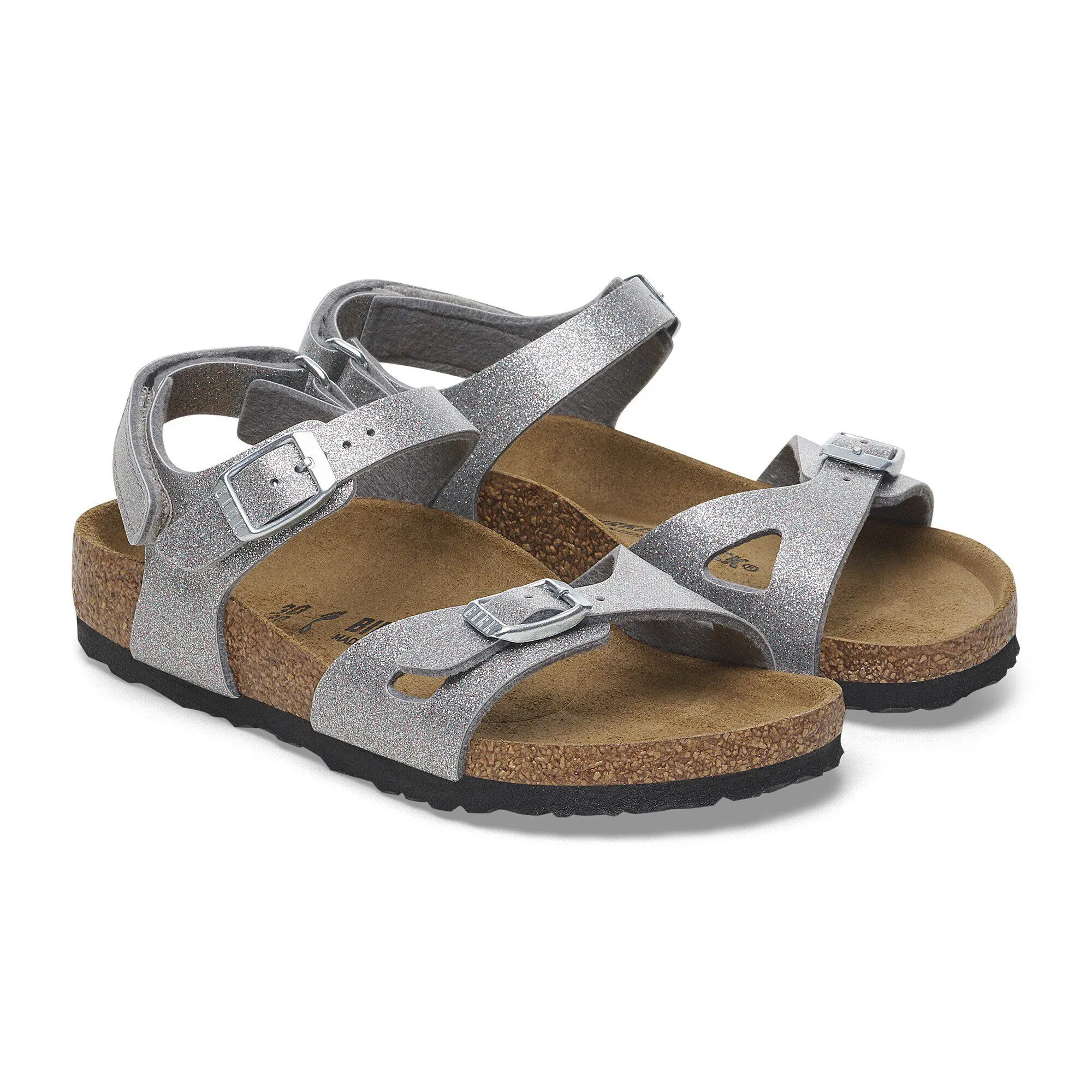 Rio Kids Birko-Flor Sparkling Light Silver - Image 6