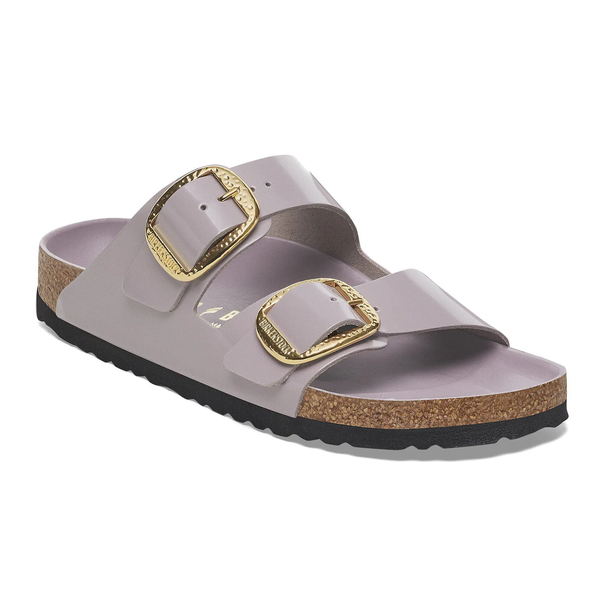 Arizona Big Buckle Natural Leather Patent