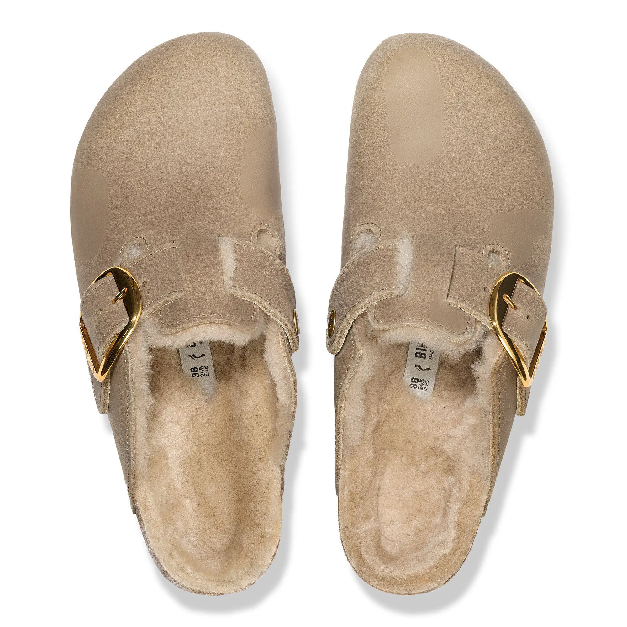 Alternative view of Boston Big Buckle Shearling Natural Leather Oiled