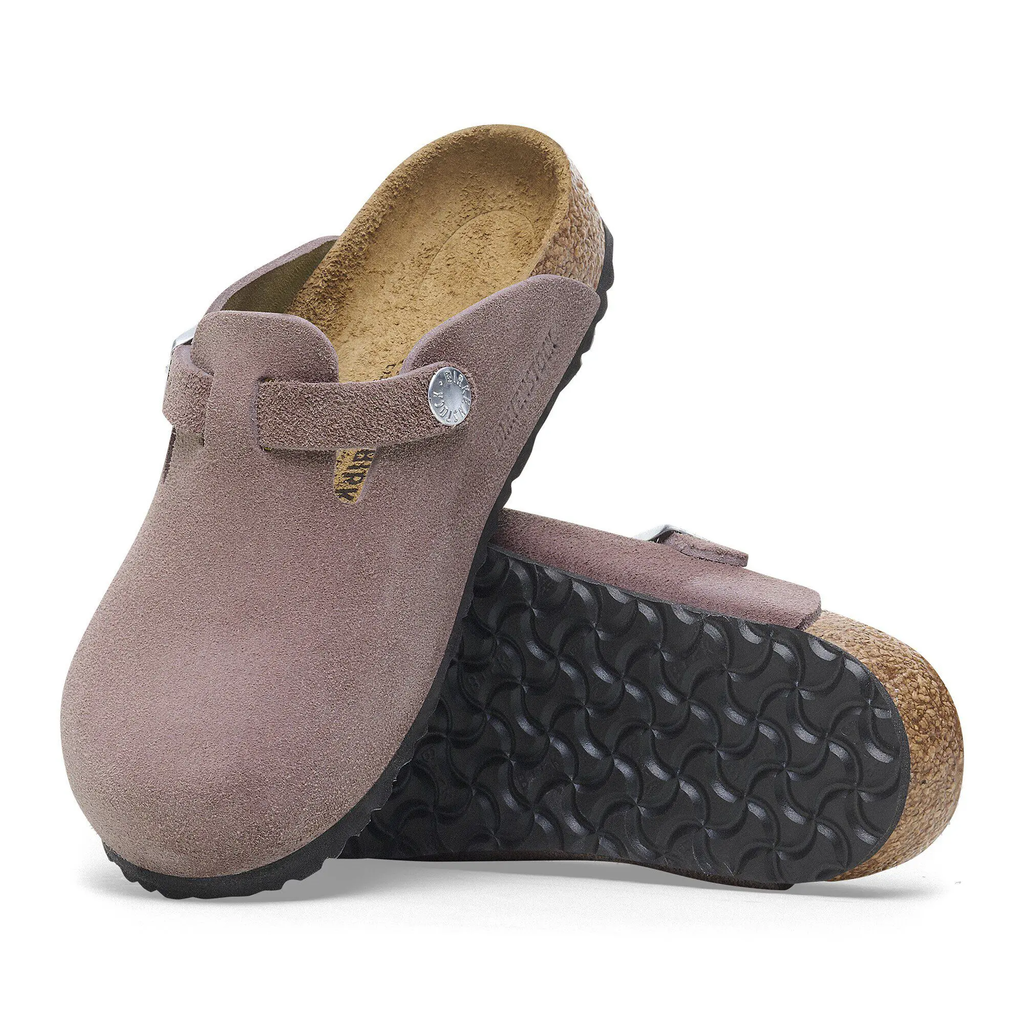 Boston Kids Suede Leather Faded Purple - Image 5