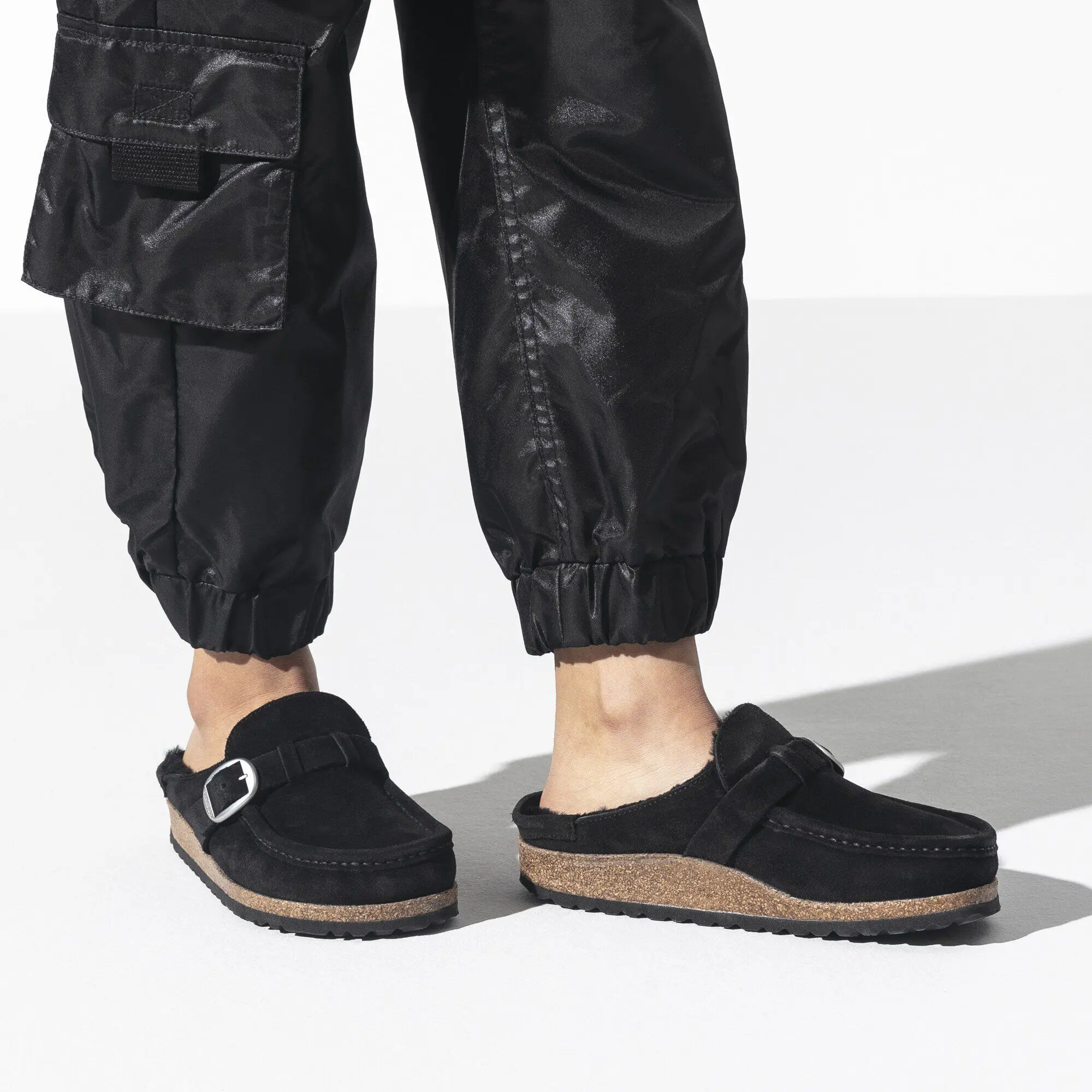 Buckley Shearling Suede Leather - Image 8