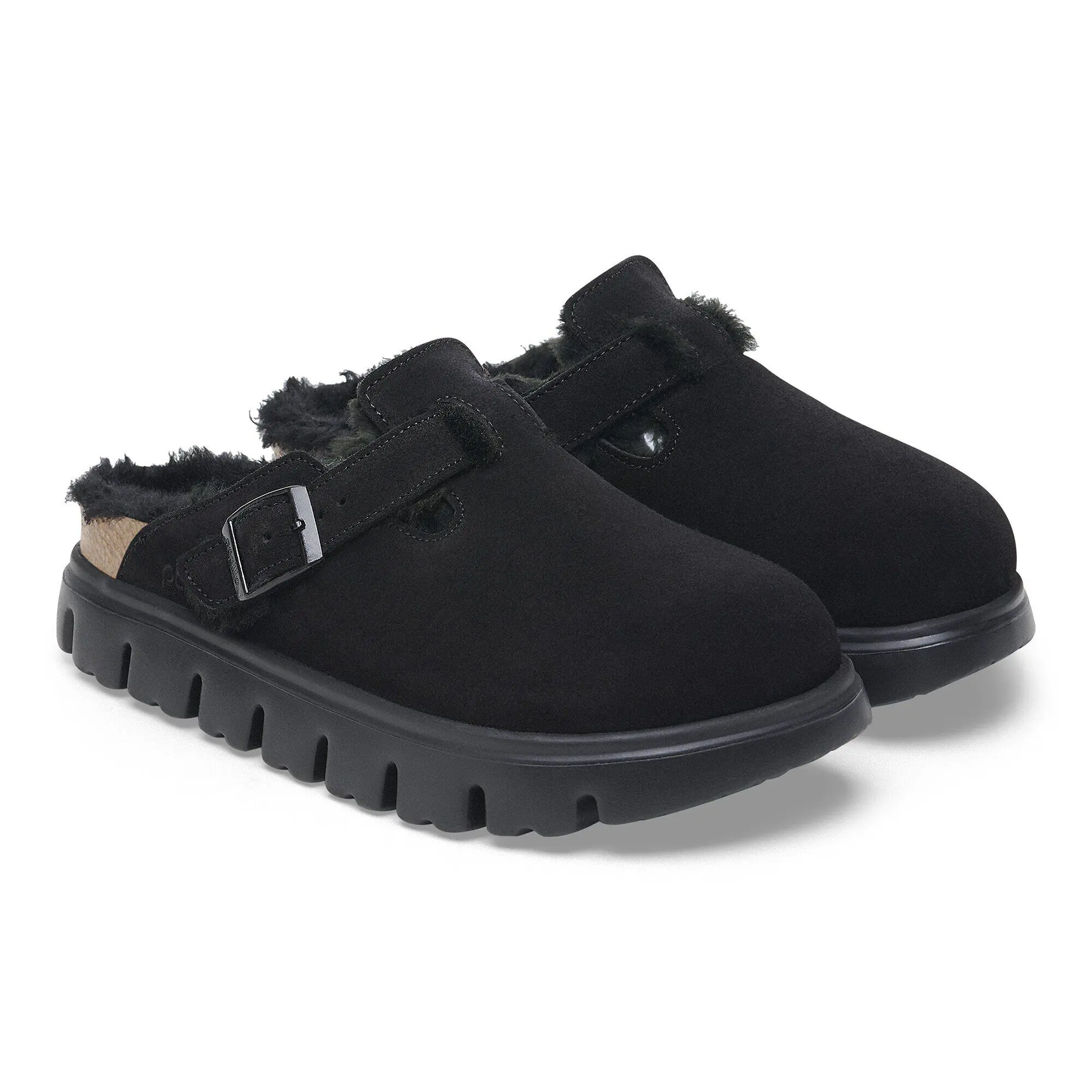 Boston Pap Chunky Shearling Suede Leather - Image 4