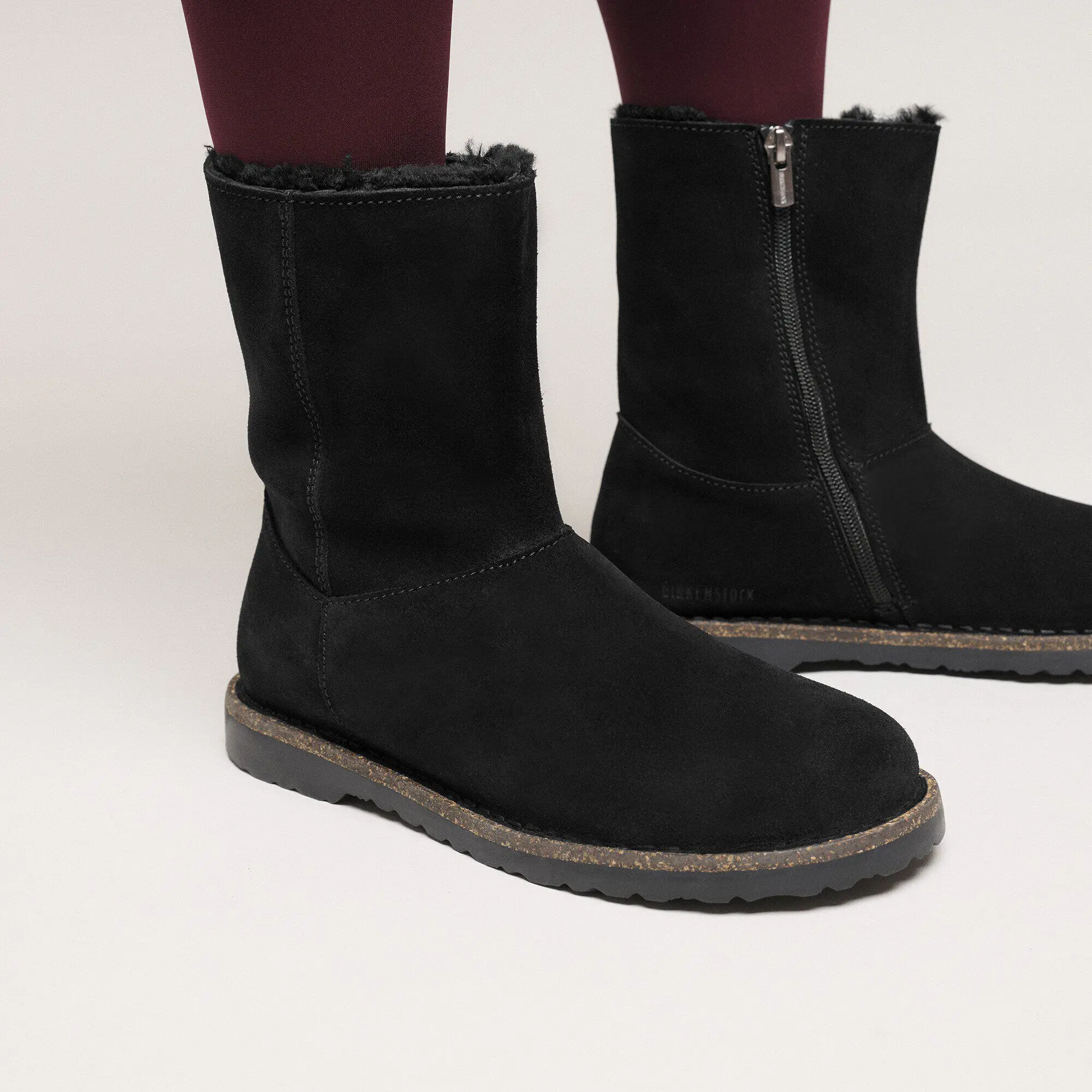 Uppsala Zip Shearling Suede Leather - Image 7