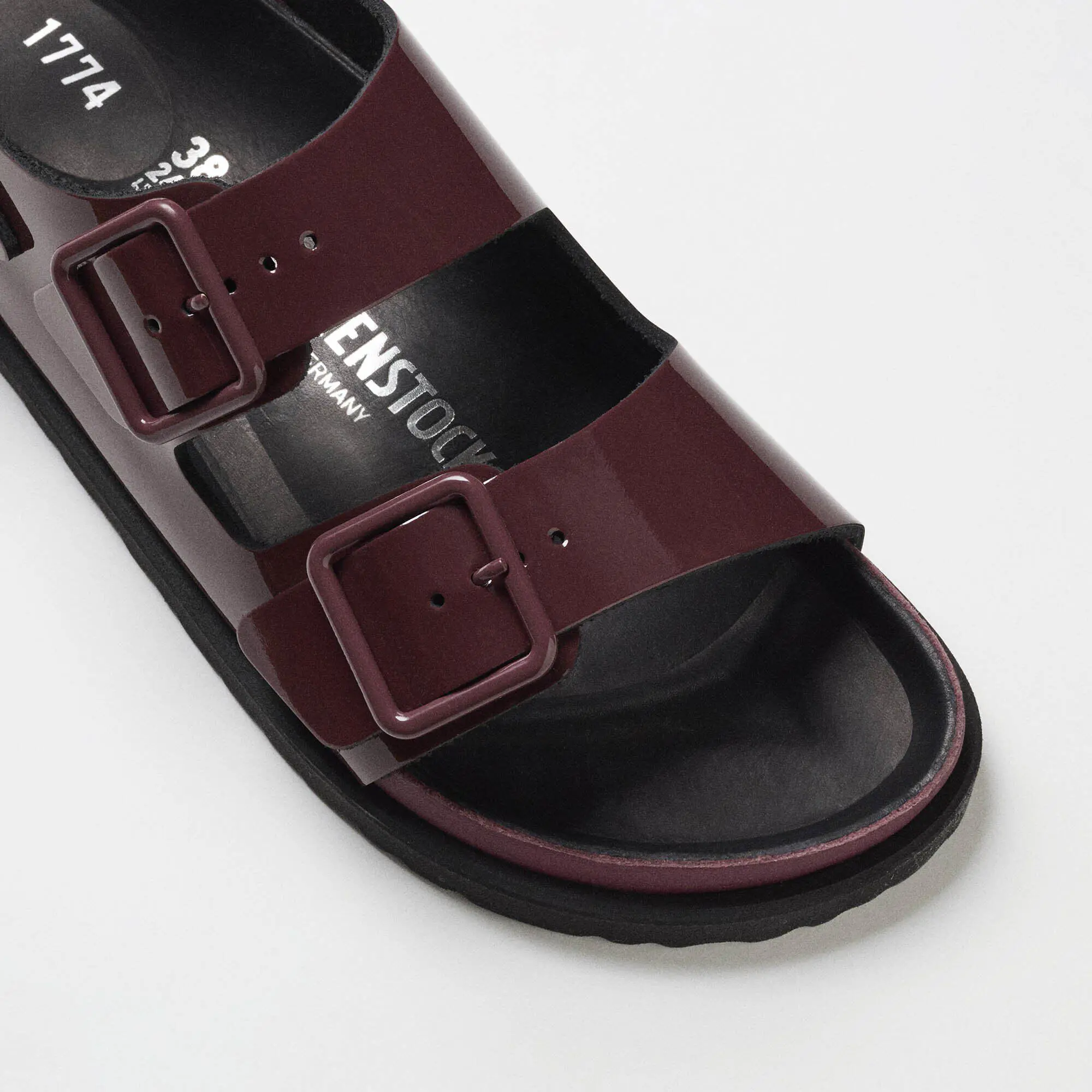 1774 Milano Leather Patent Leather Port - Image 2