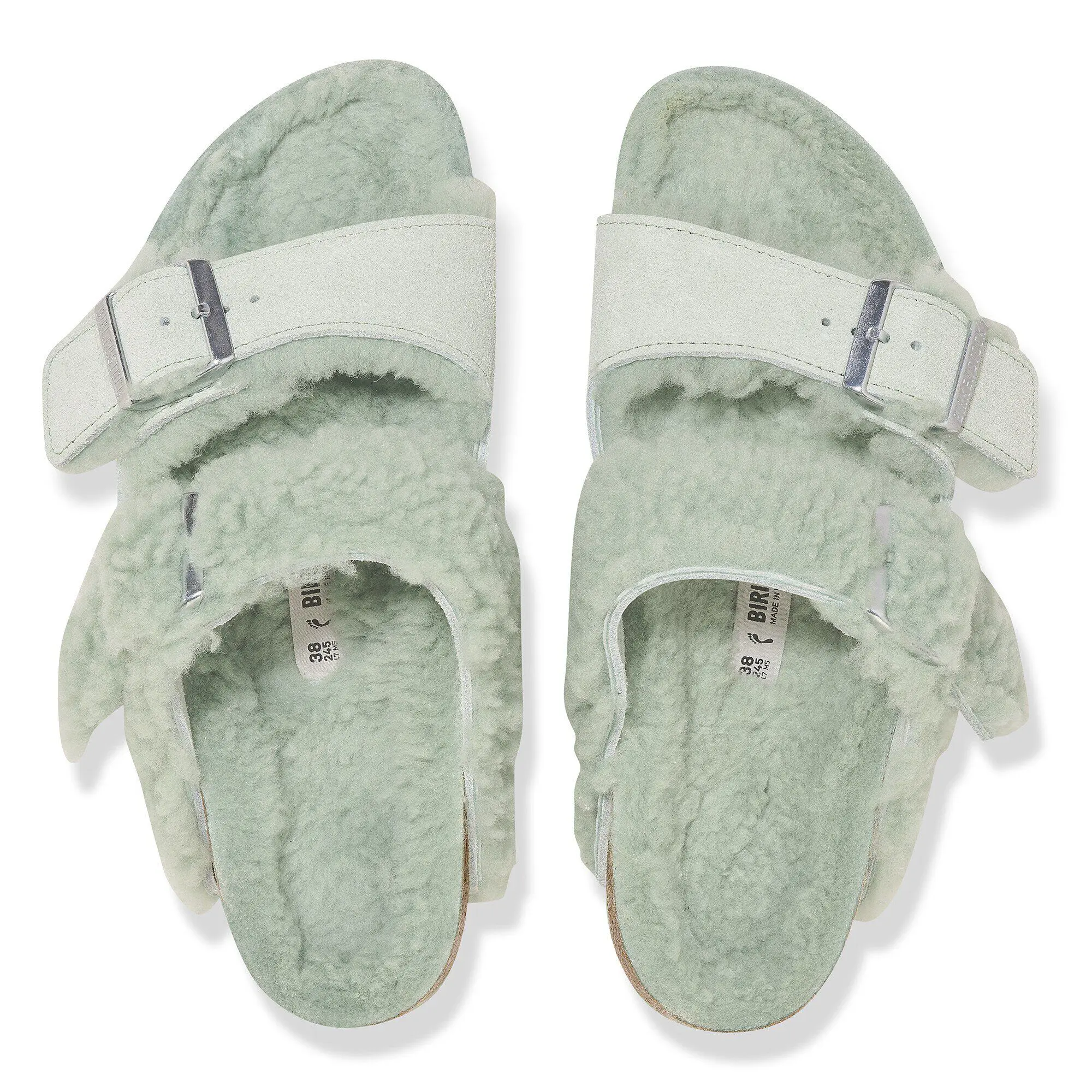 Arizona Teddy Split Suede Leather/Fur - Image 2