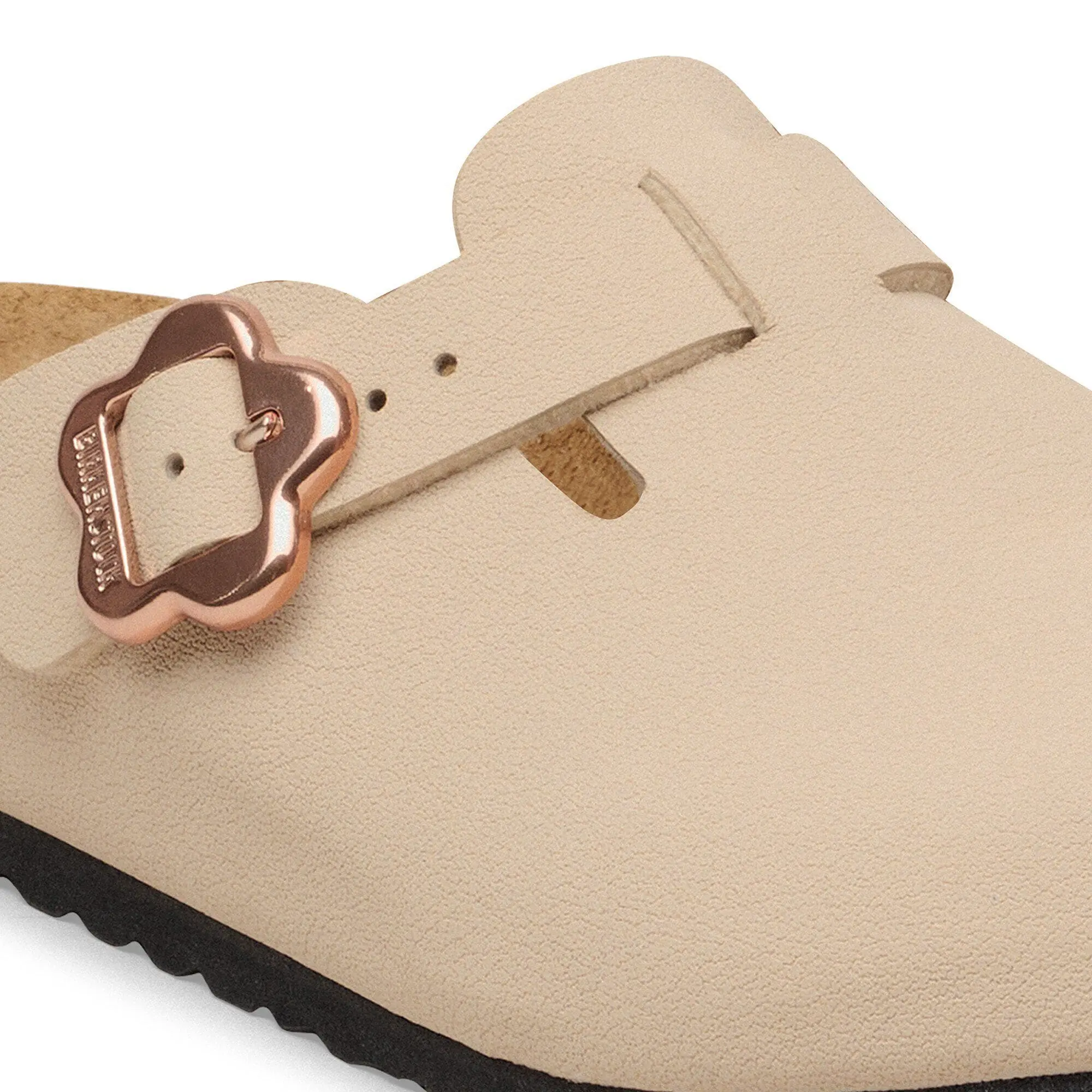 Boston Flower Buckle Kids Birko-Flor Nubuk - Image 5