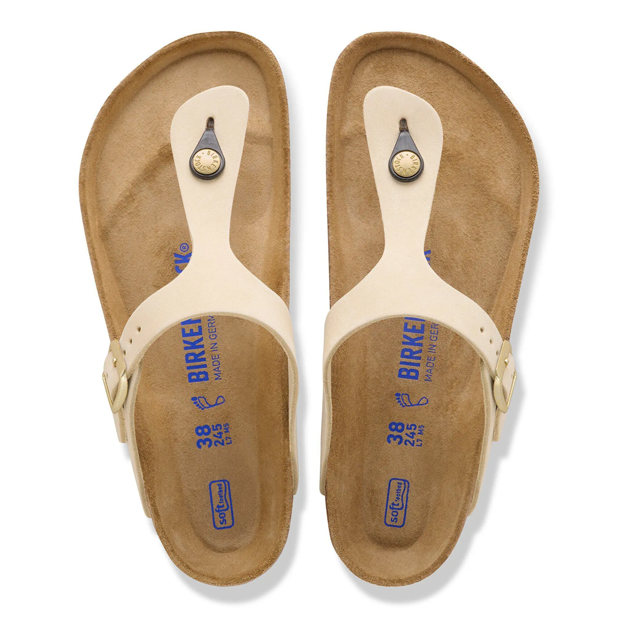Gizeh Soft Footbed Nubuk Leather - Image 2