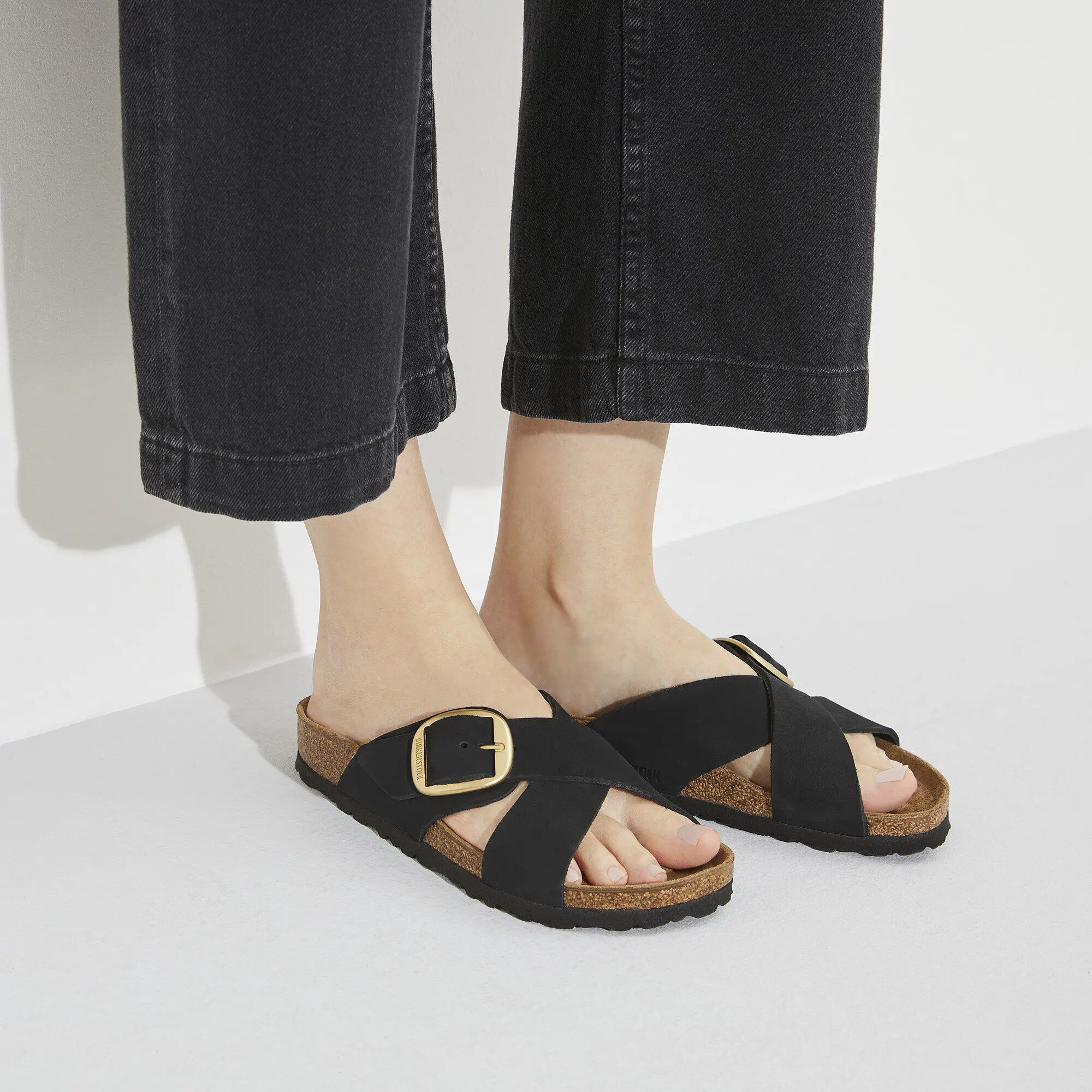 Siena Big Buckle Nubuk Leather - Image 7