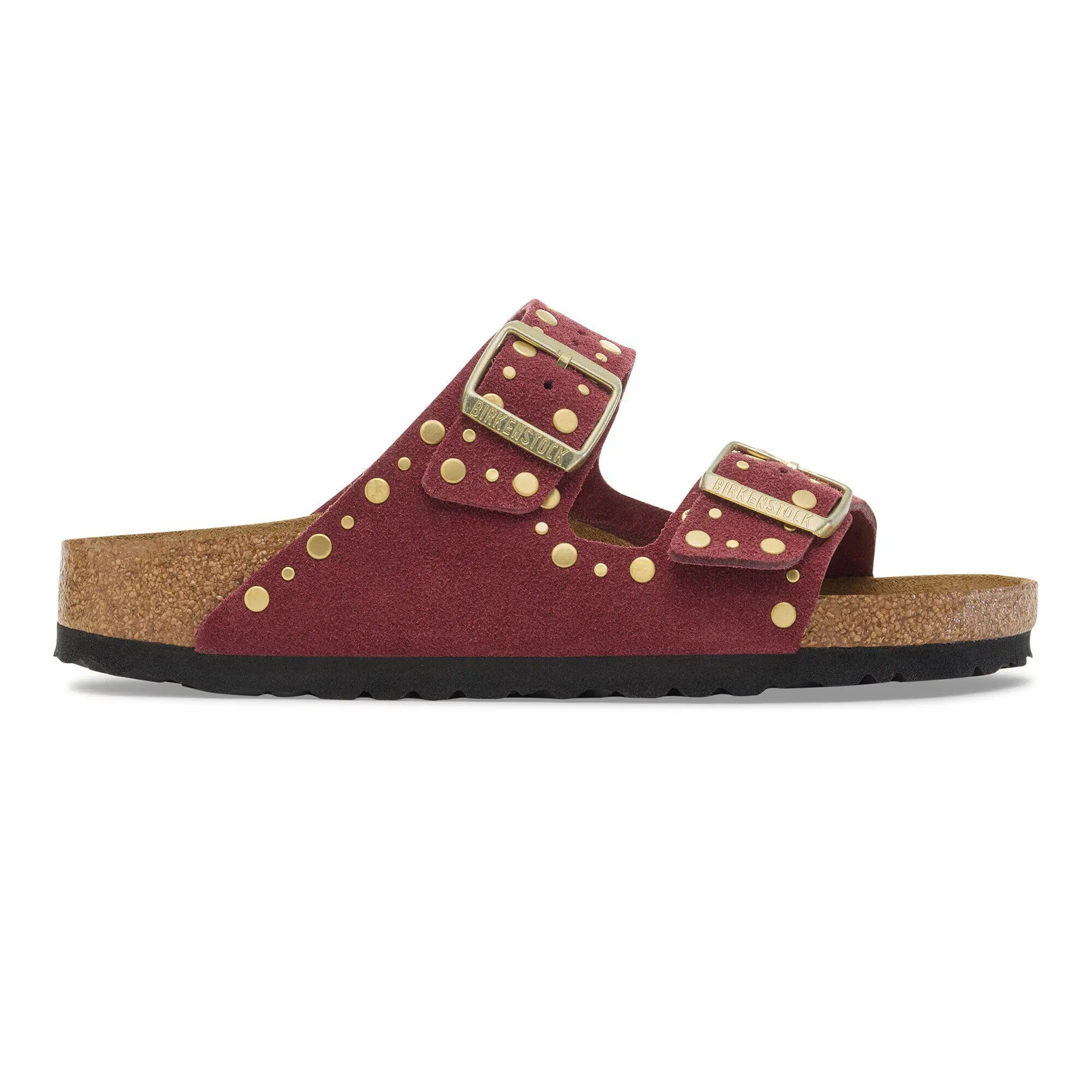 Arizona Rivets Suede Leather Zinfandel - Image 3