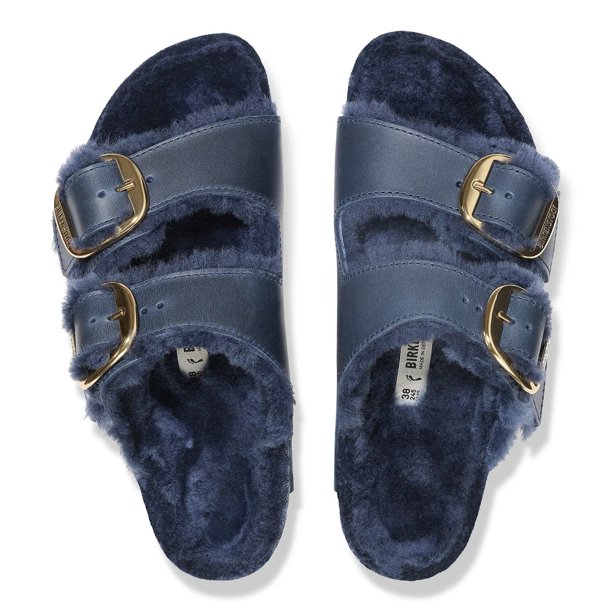 Alternative view of Arizona Big Buckle Shearling Natural Leather Oiled
