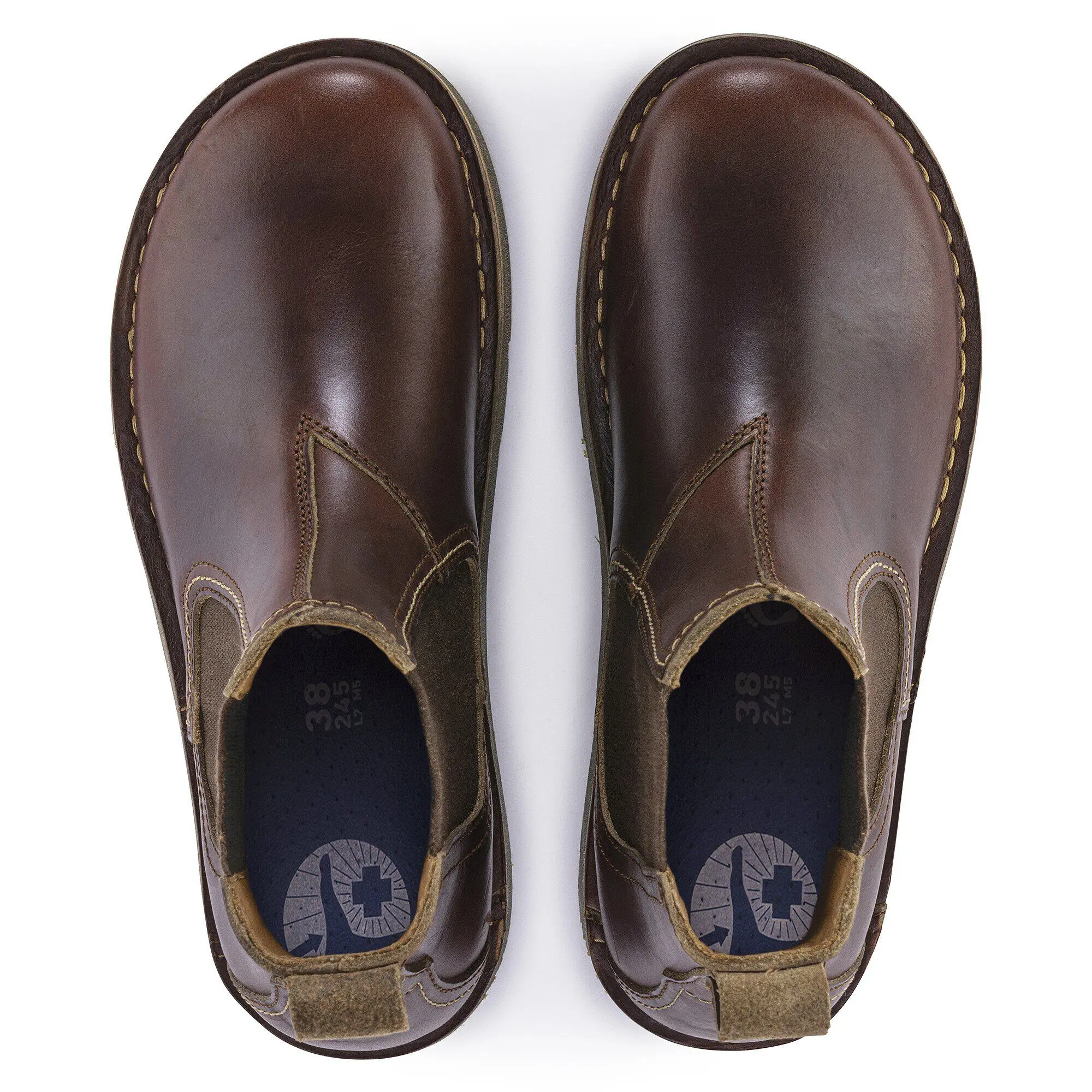 Alternative view of Birmingham Slip On Men Natural Leather Oiled