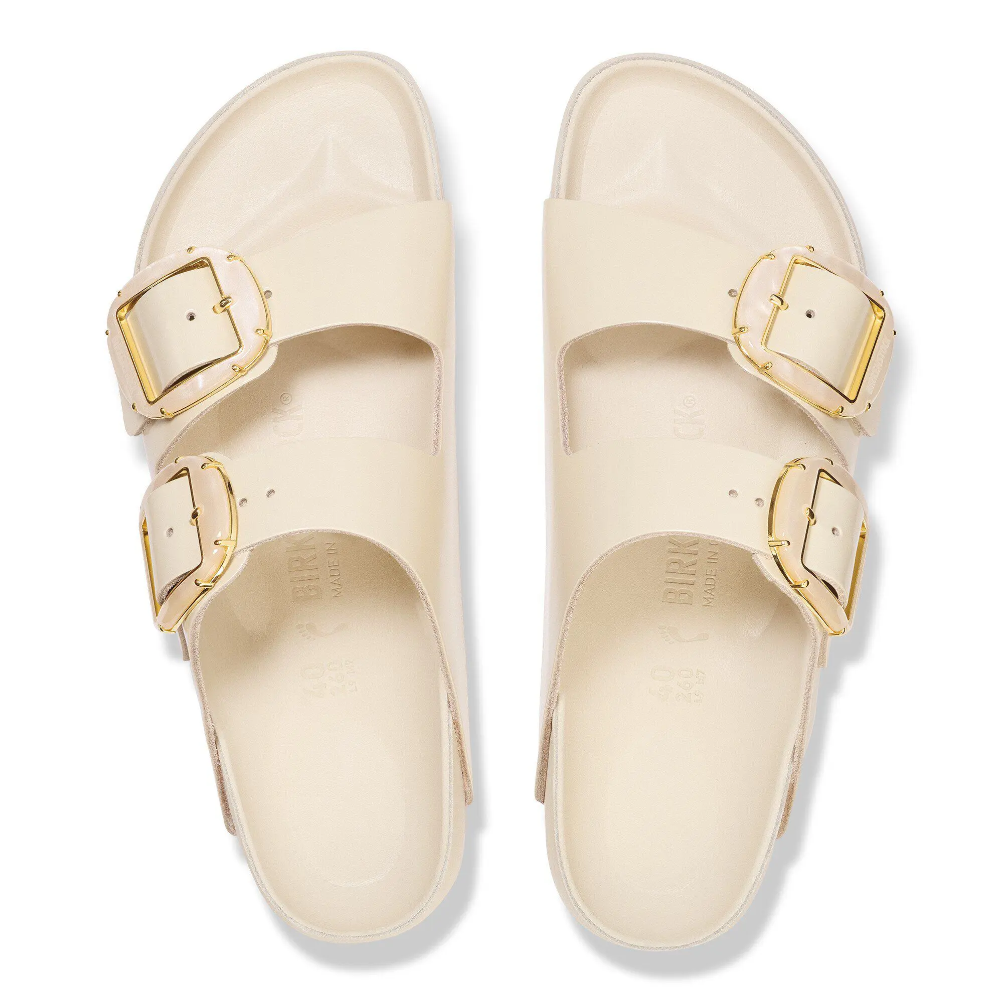 Alternative view of Arizona Big Buckle Natural Leather Patent