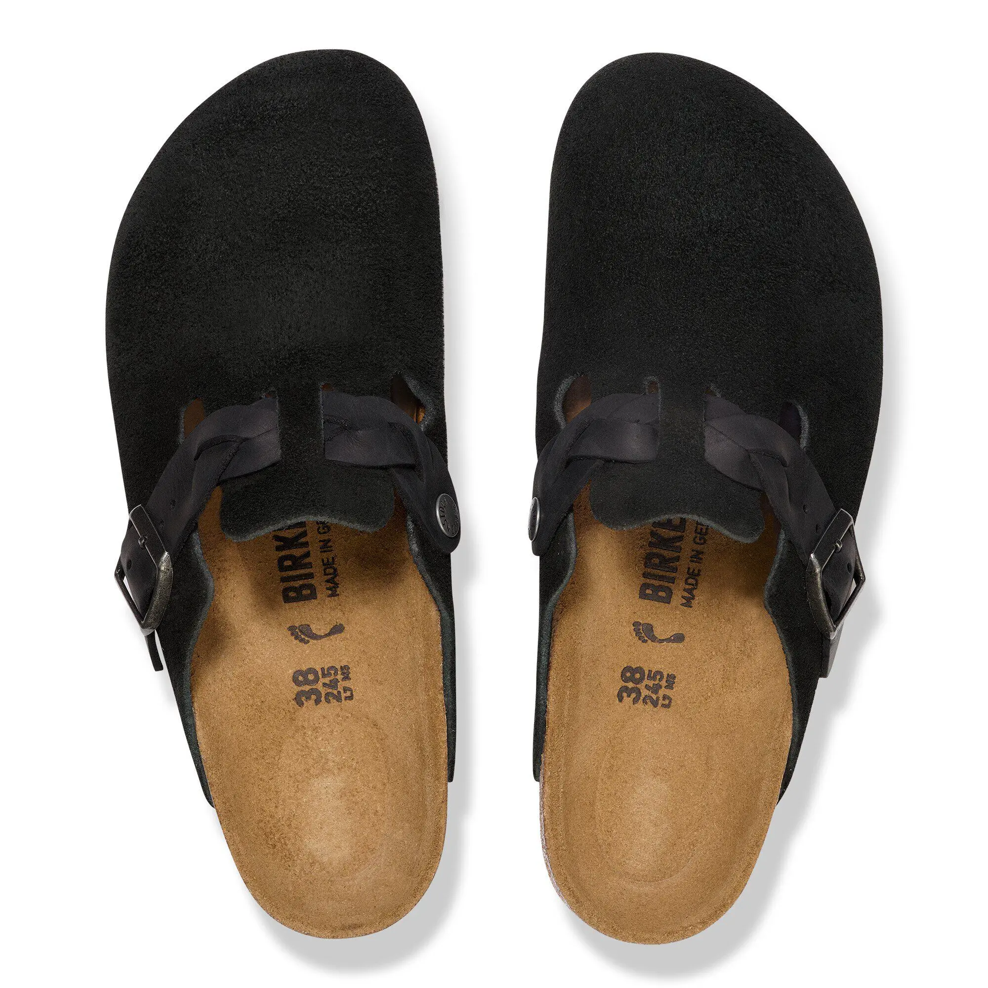 Alternative view of Boston Braided Suede Leather