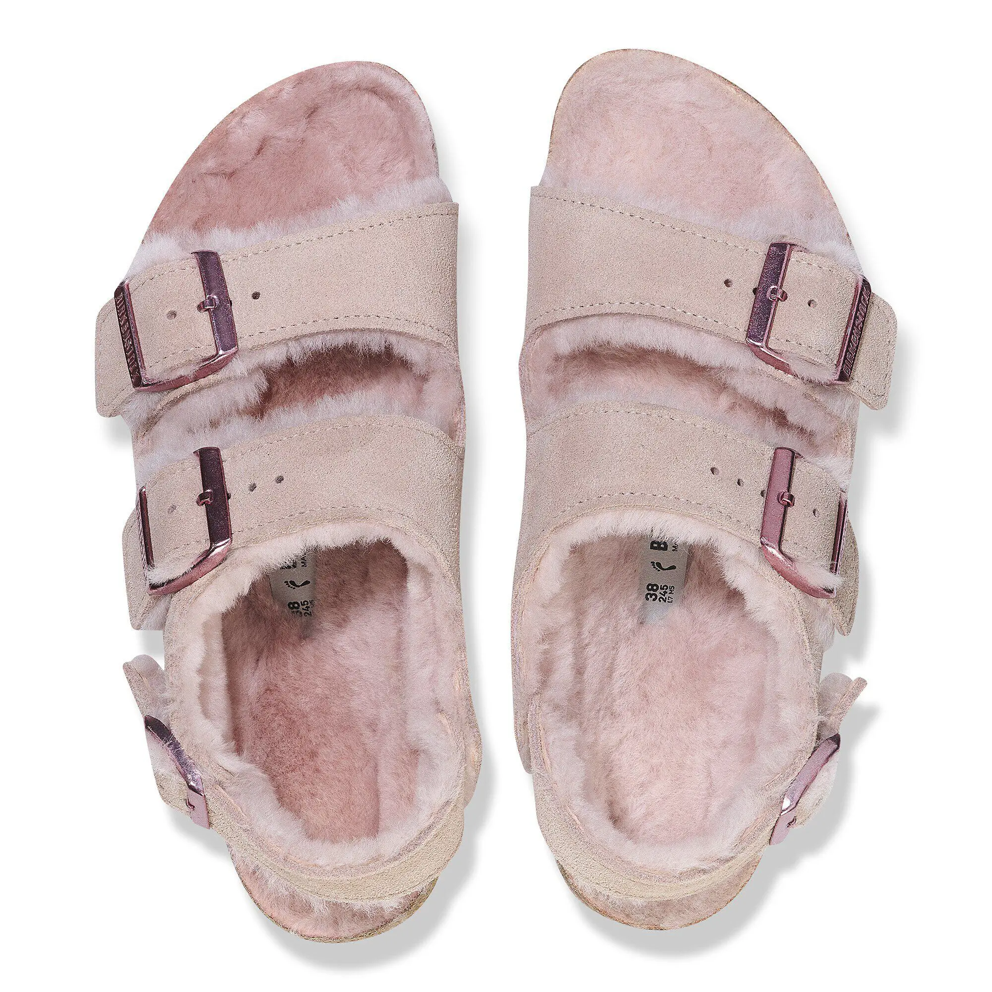 Alternative view of Milano Shearling Suede Leather/Fur