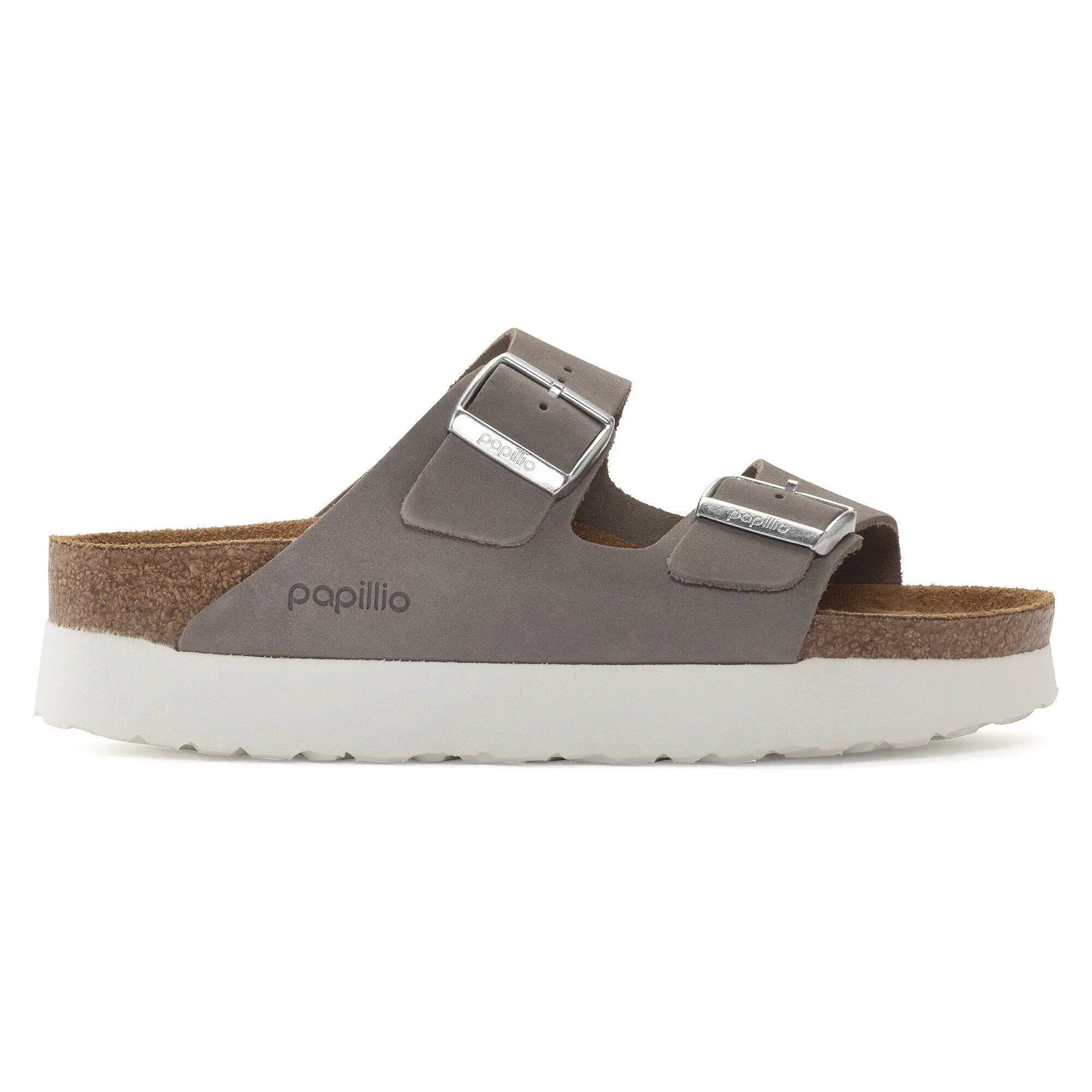 Arizona Flex Platform Nubuck Leather Dove Gray - Image 3