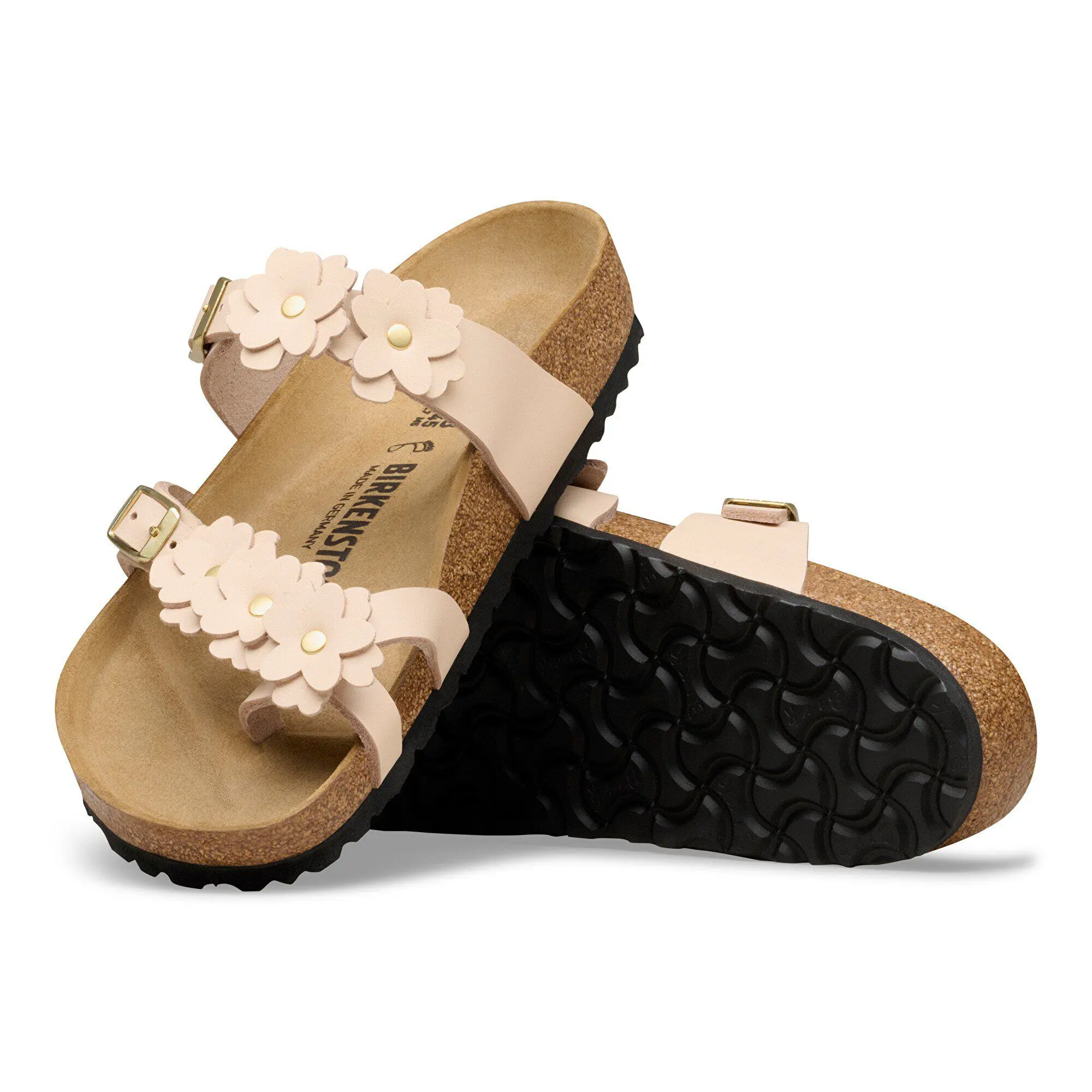 Mayari Flower Embellishment Natural Leather - Image 8