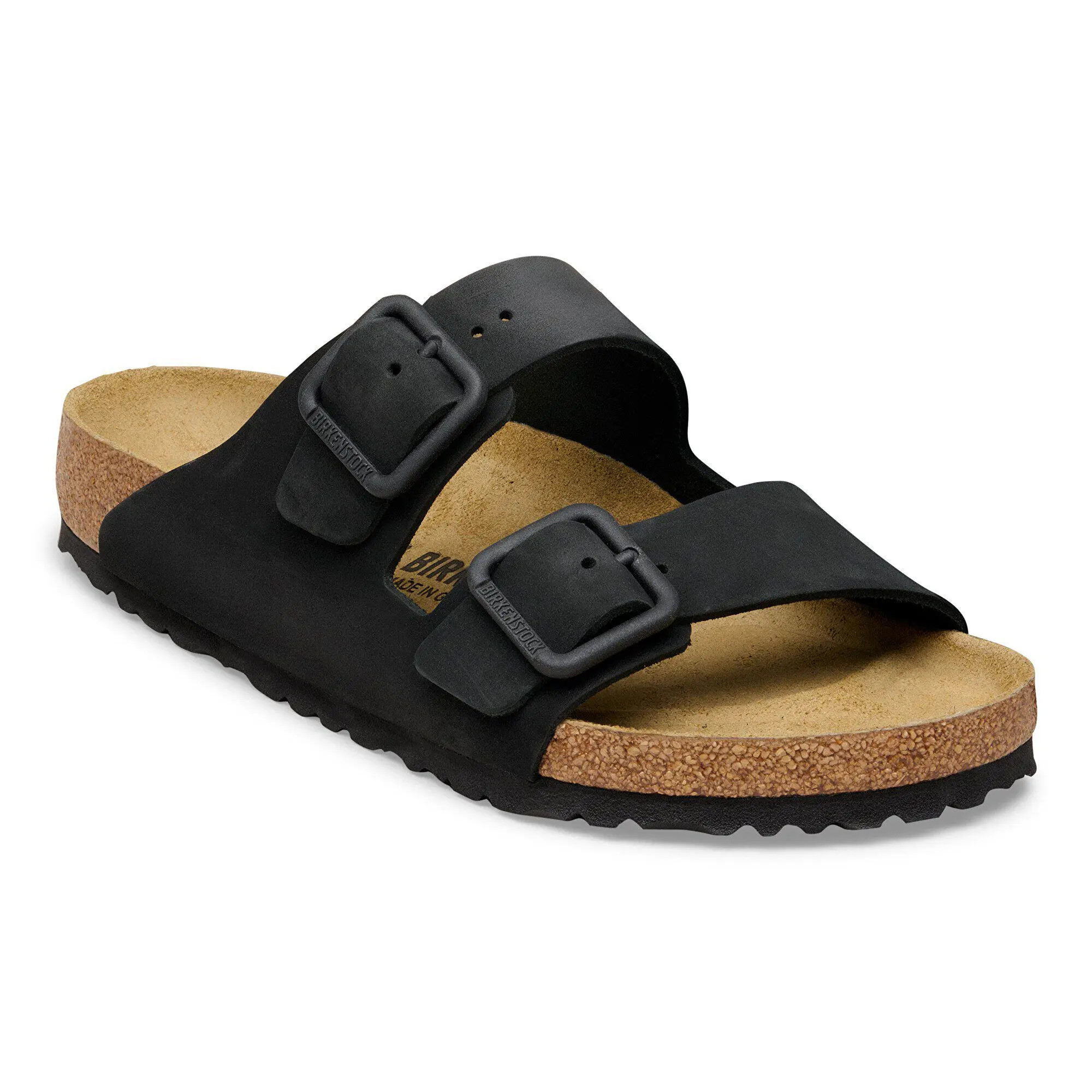 Arizona Wire Buckle Nubuk Leather