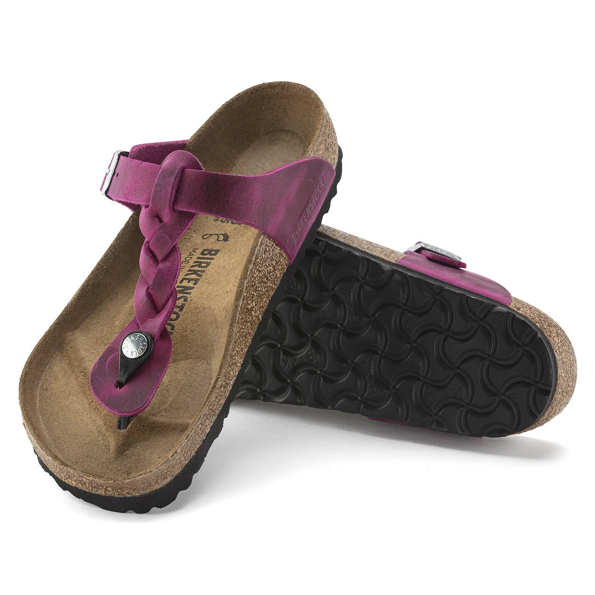 Gizeh Braided Natural Leather Oiled - Image 8