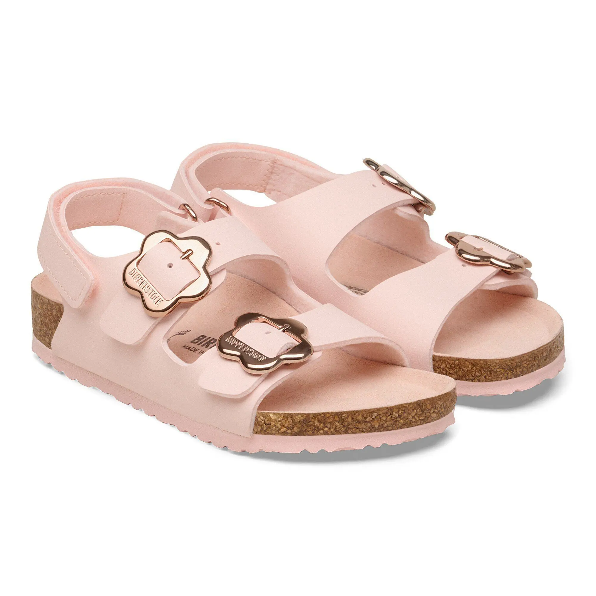 Milano Flower Buckle Kids Birko-Flor - Image 5