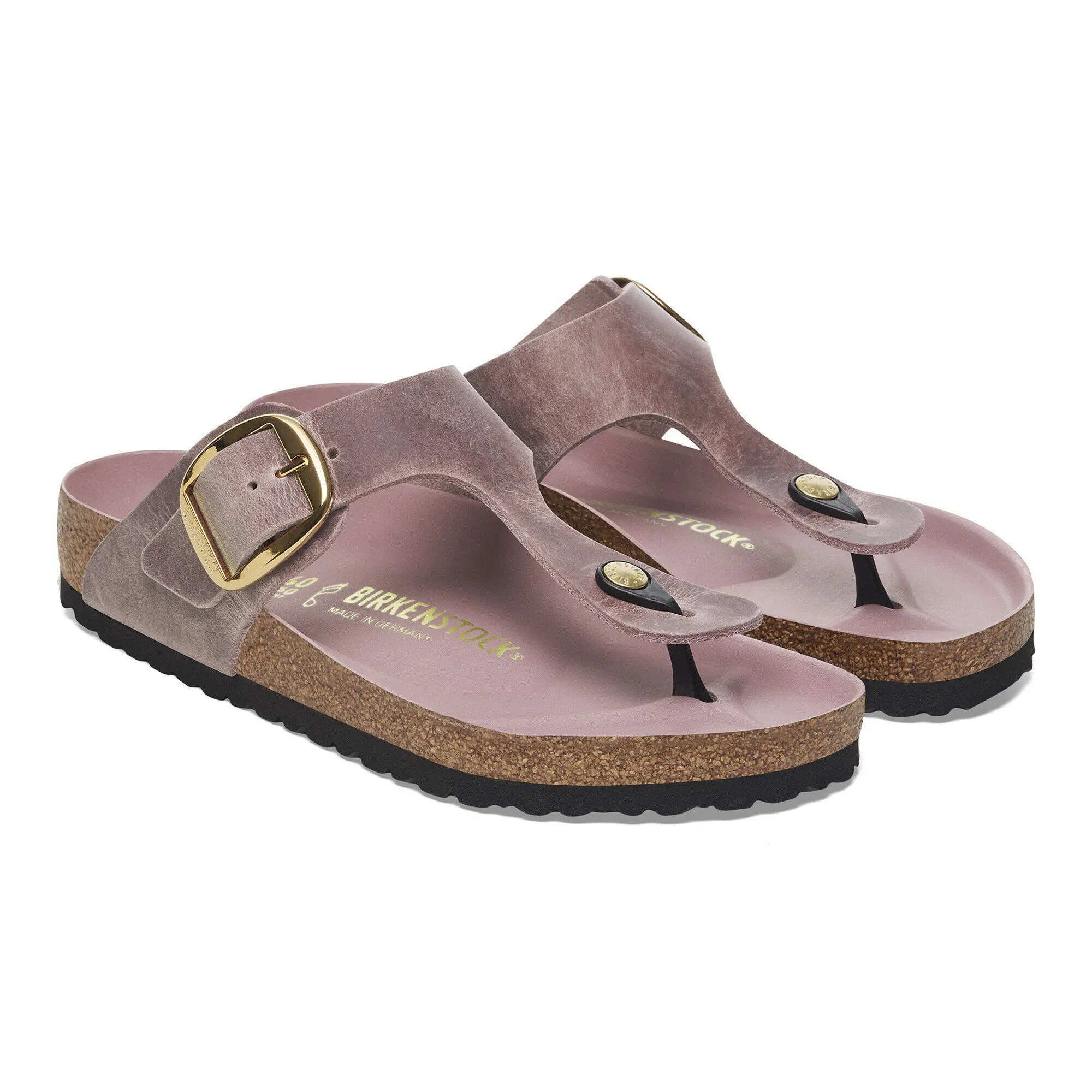 Gizeh Big Buckle Natural Leather Oiled - Image 8