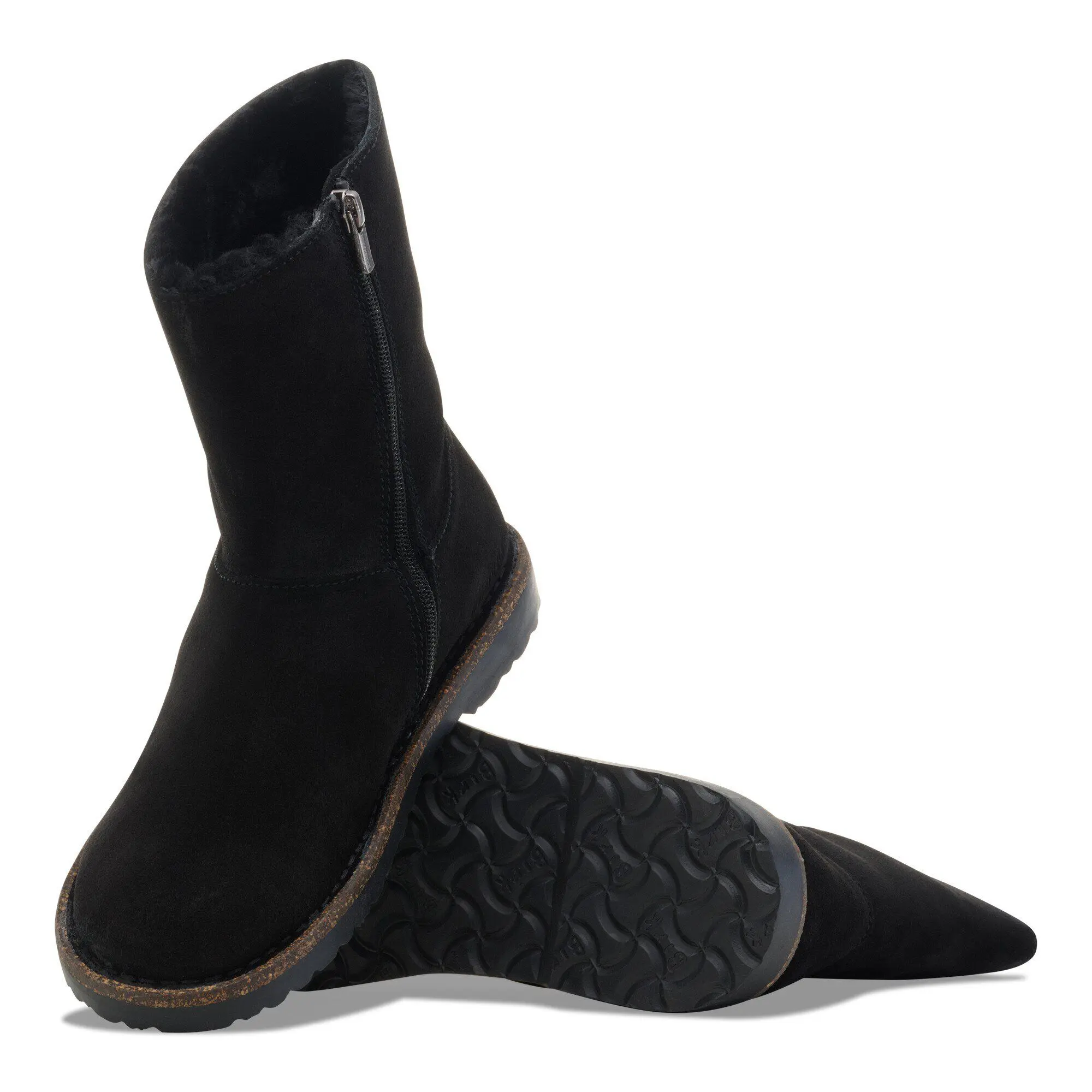Uppsala Zip Shearling Suede Leather - Image 6