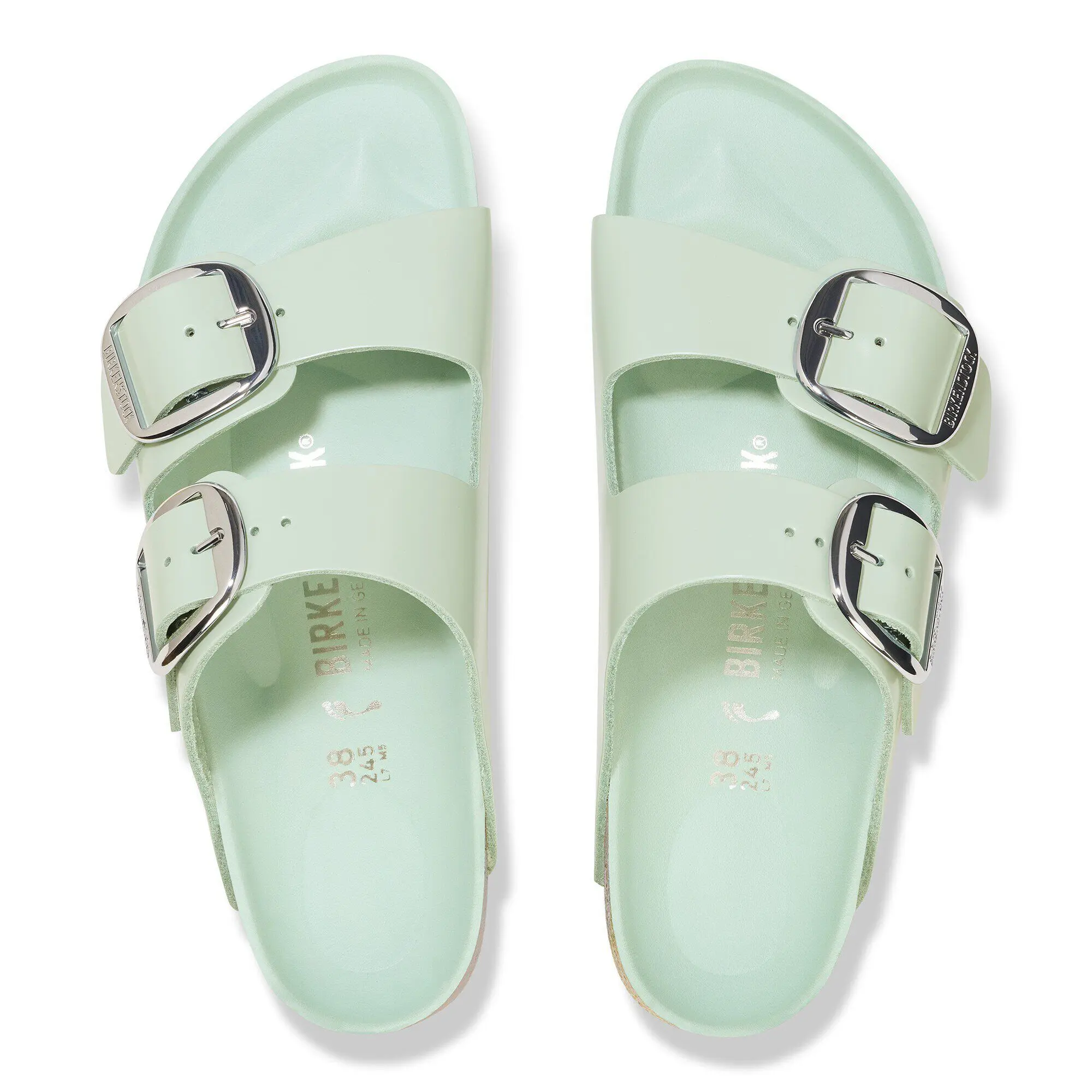 Alternative view of Arizona Big Buckle Natural Leather Patent