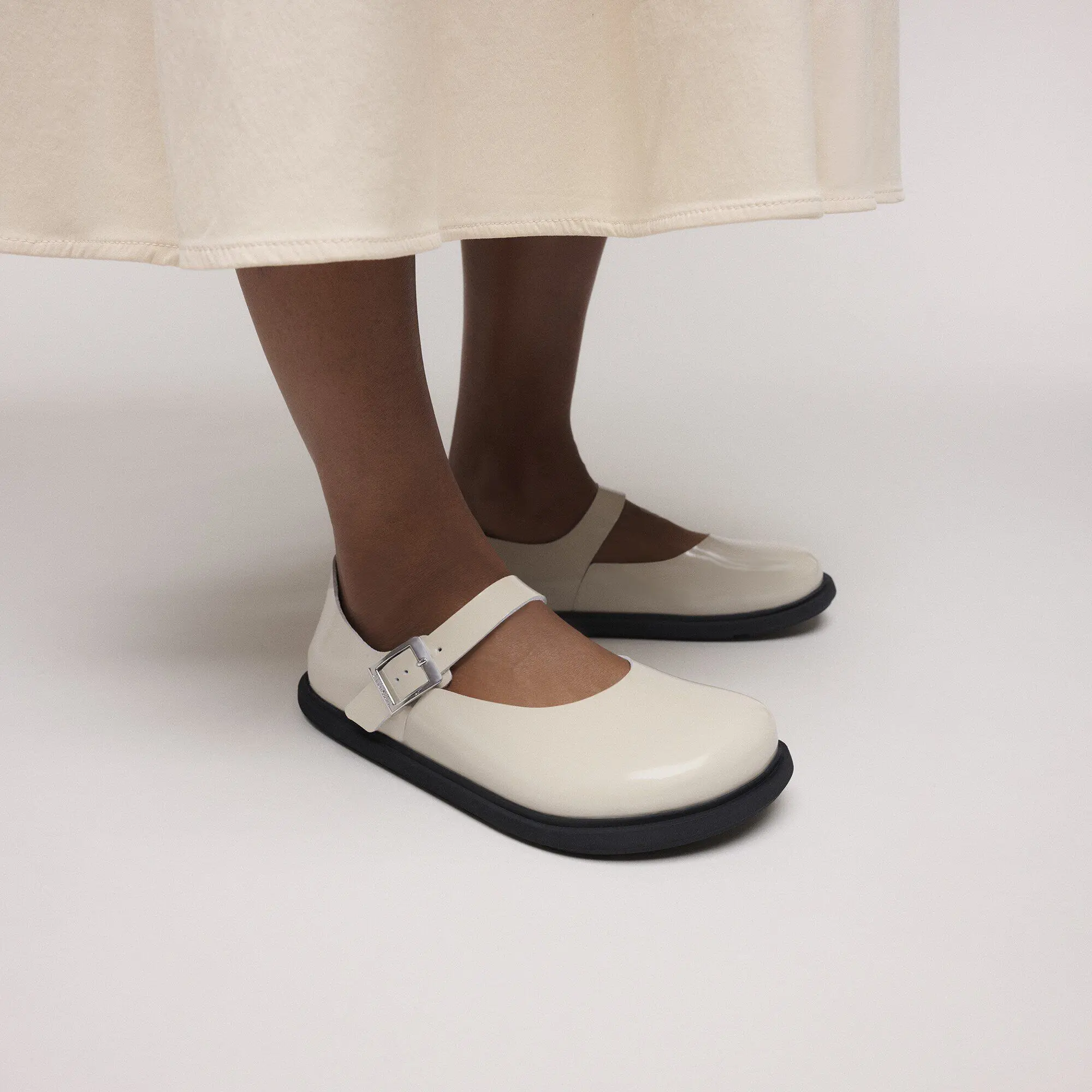 Mantova Cup Sole Natural Leather Patent - Image 5