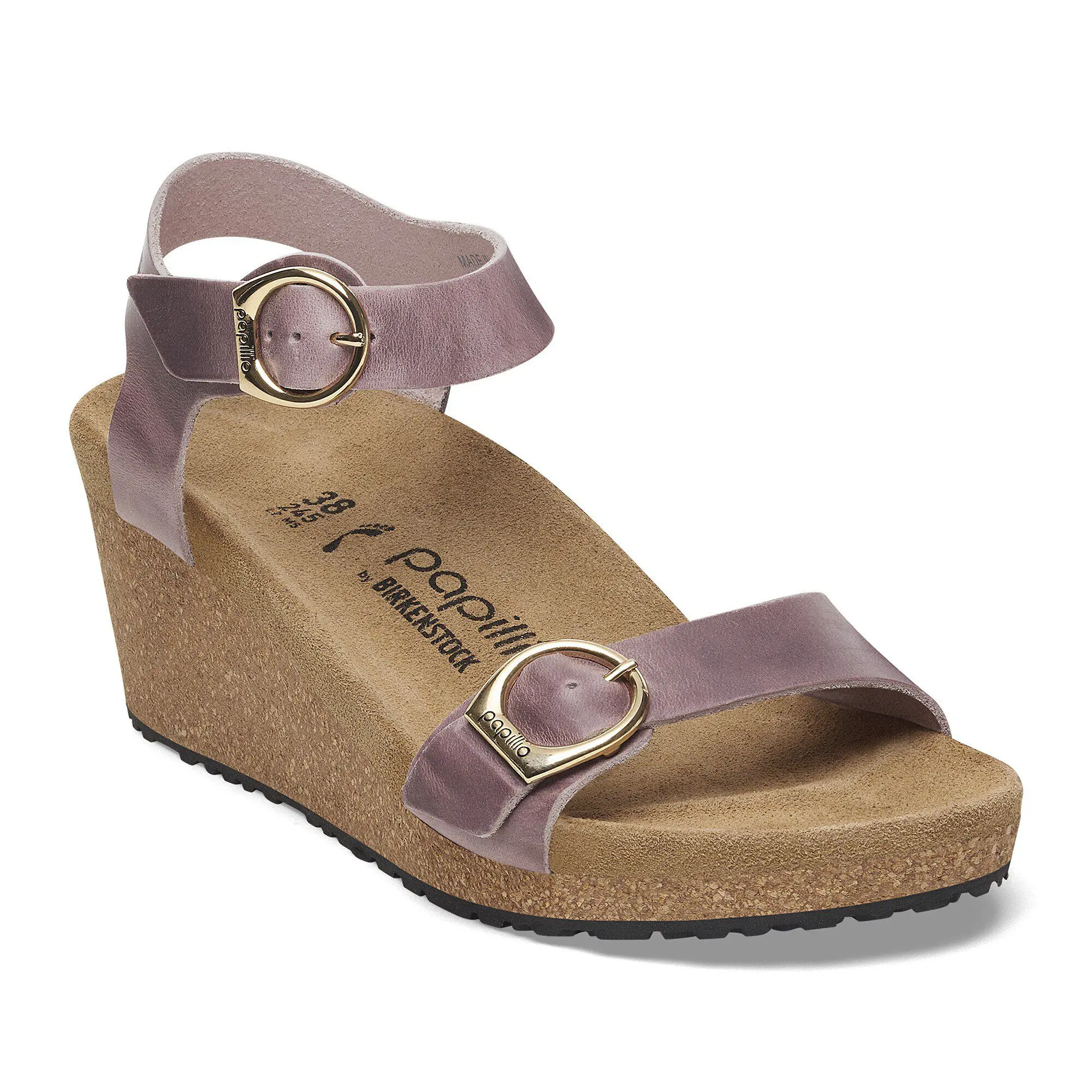 Soley Ring-Buckle Natural Leather