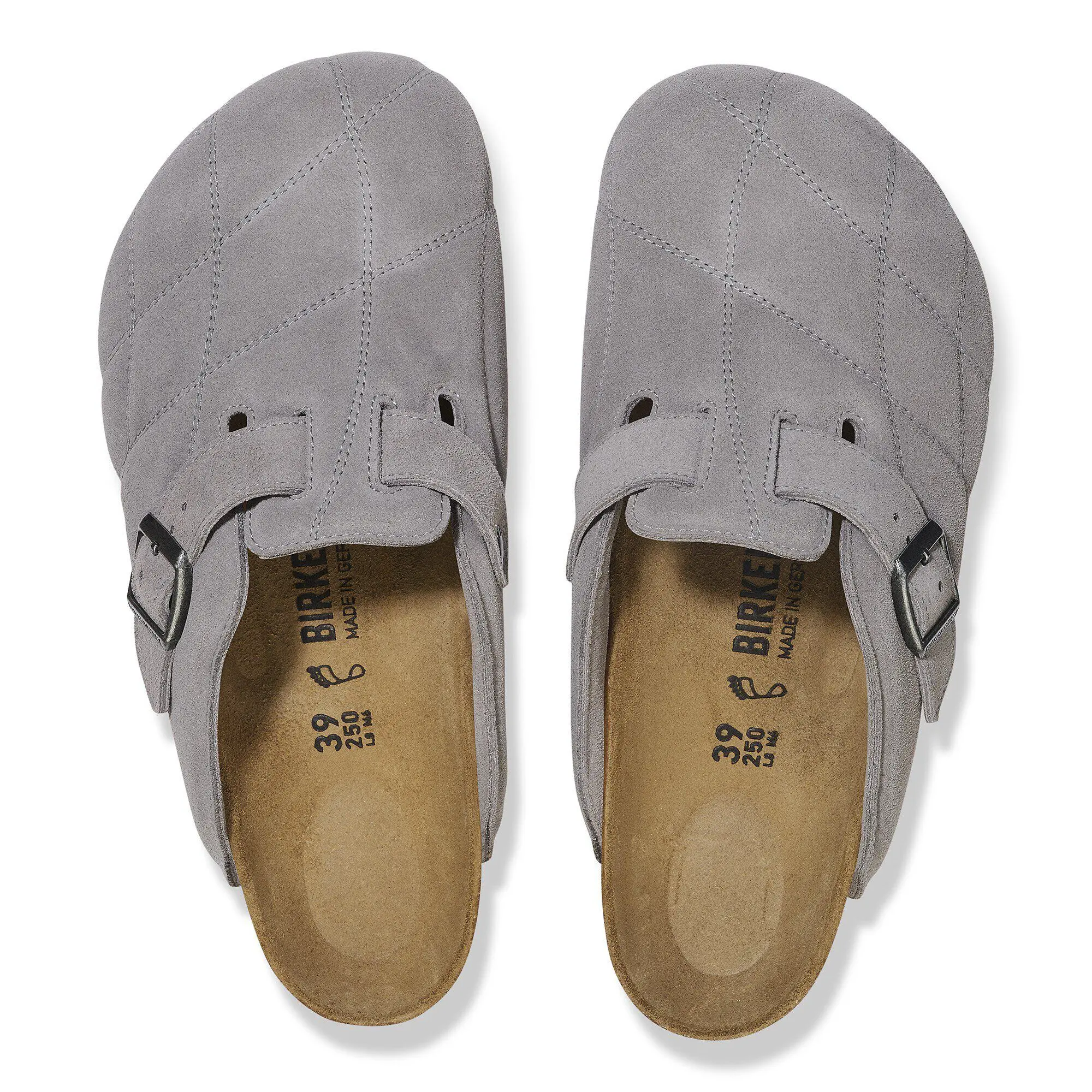 Alternative view of Boston Quilted Suede Leather