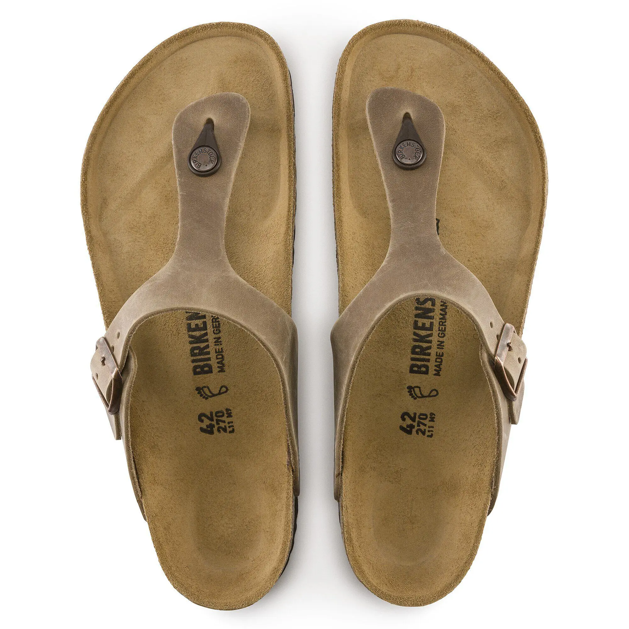 Alternative view of Gizeh Natural Leather Oiled