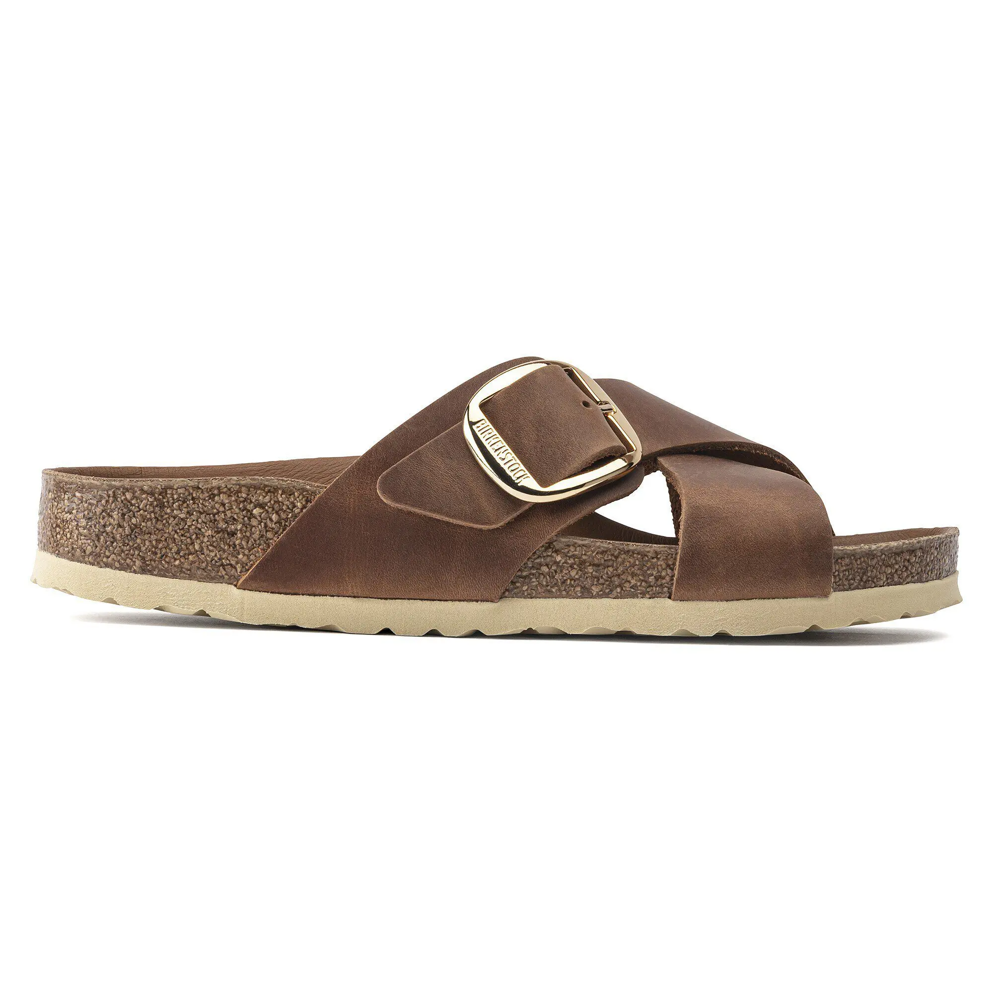 Siena Big Buckle Natural Leather Oiled - Image 3