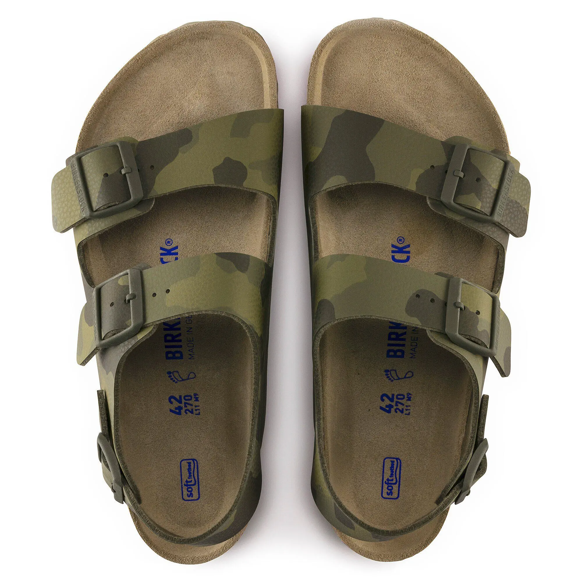 Alternative view of Milano Soft Footbed Birko-Flor