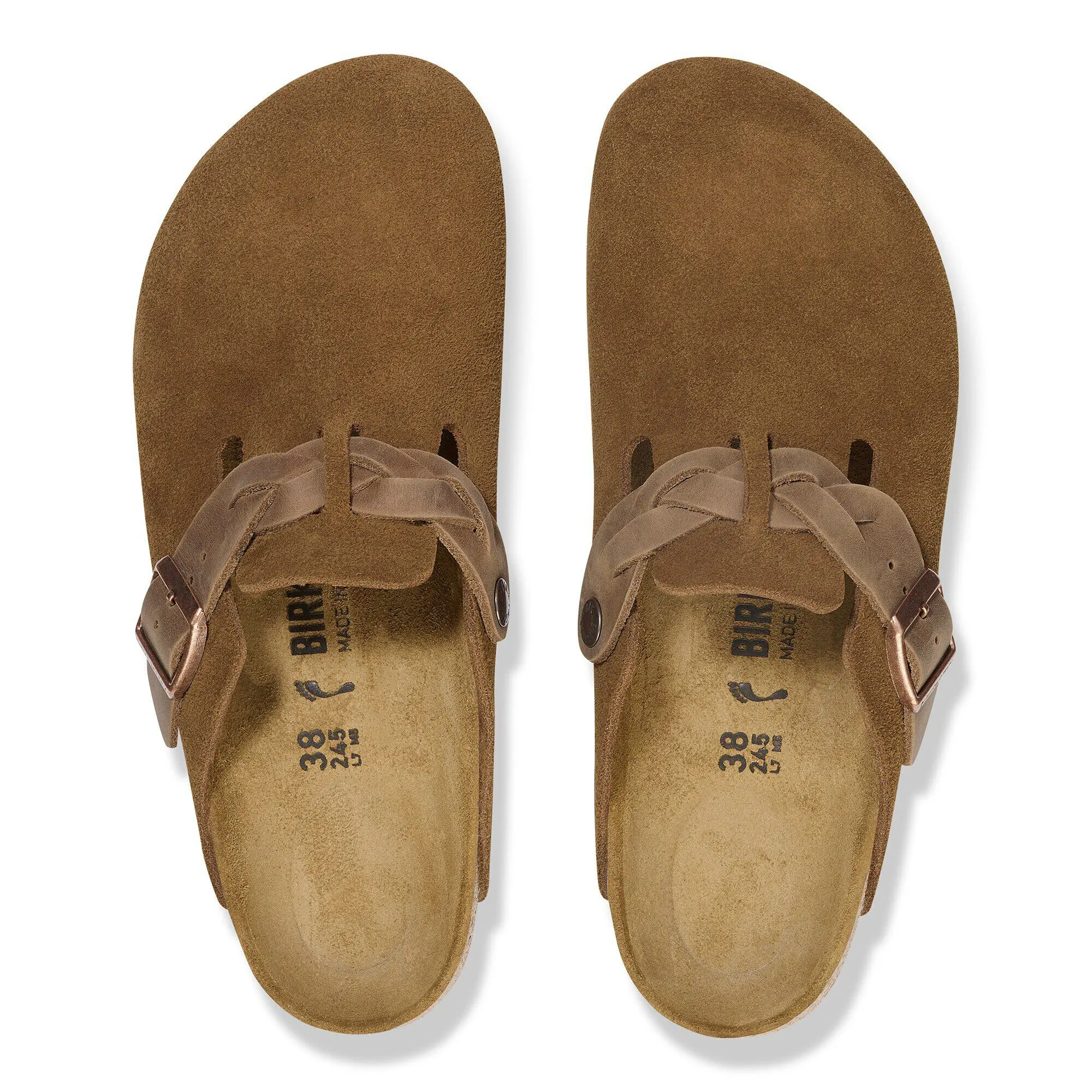 Alternative view of Boston Braided Suede Leather