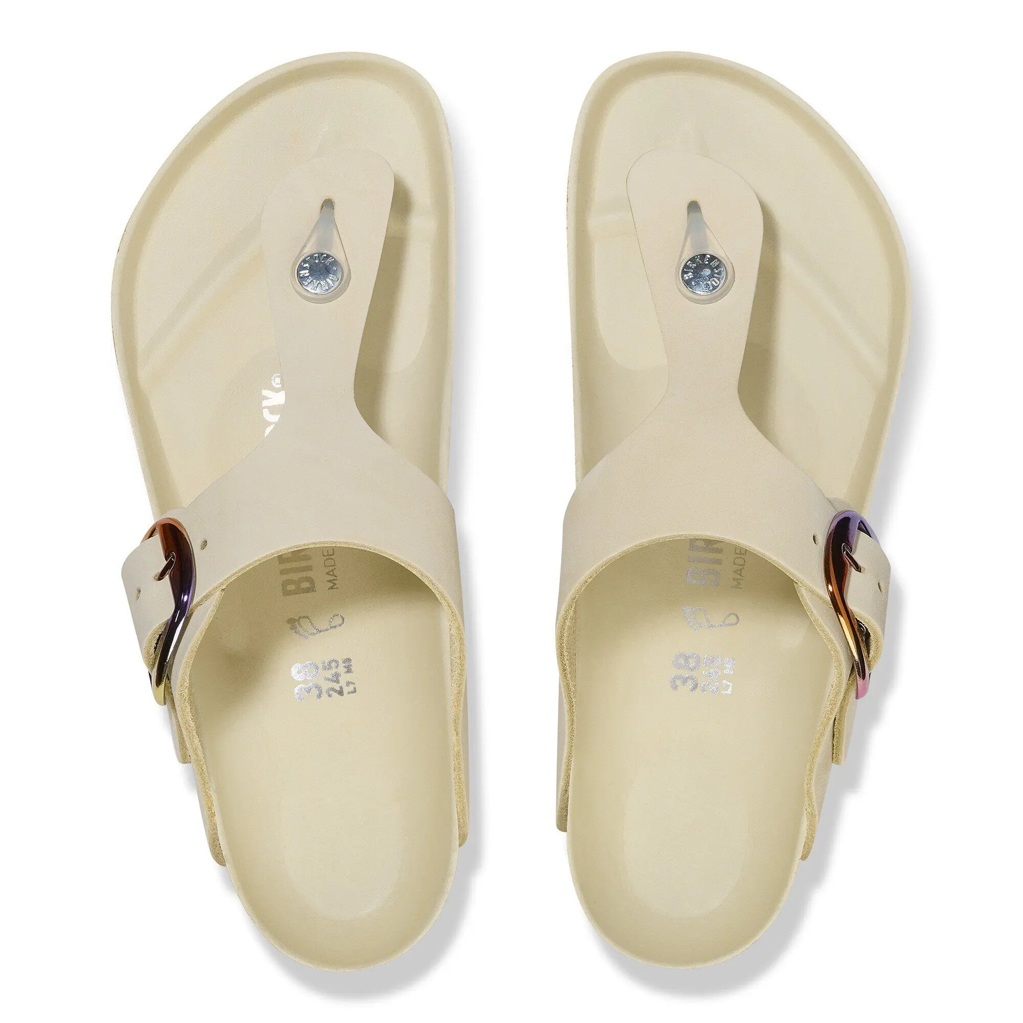 Alternative view of Gizeh Big Buckle Natural Leather Nubuck
