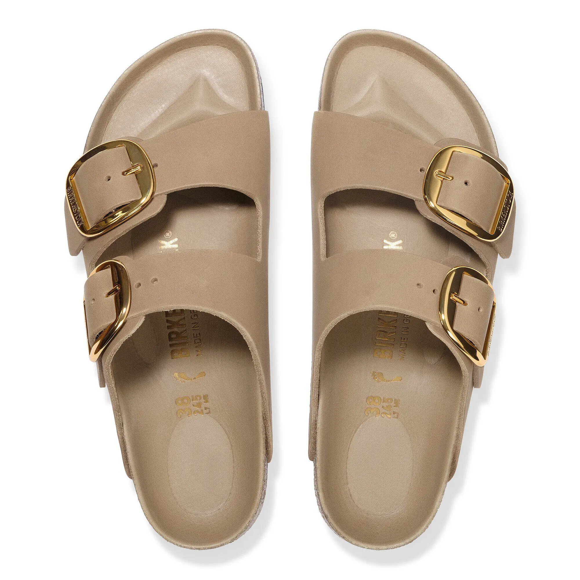 Alternative view of Arizona Big Buckle Natural Leather Oiled