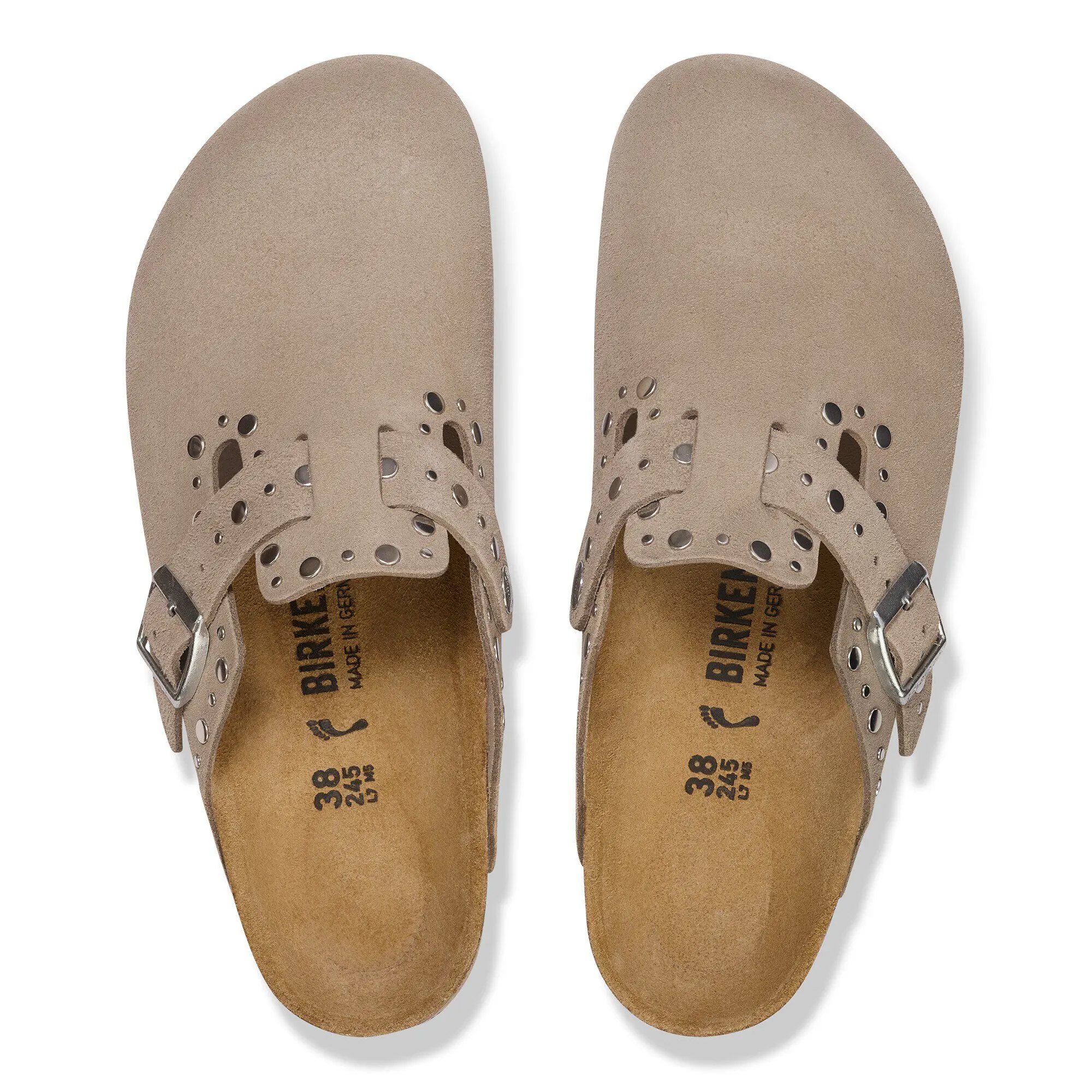 Alternative view of Boston Rivet Suede Leather