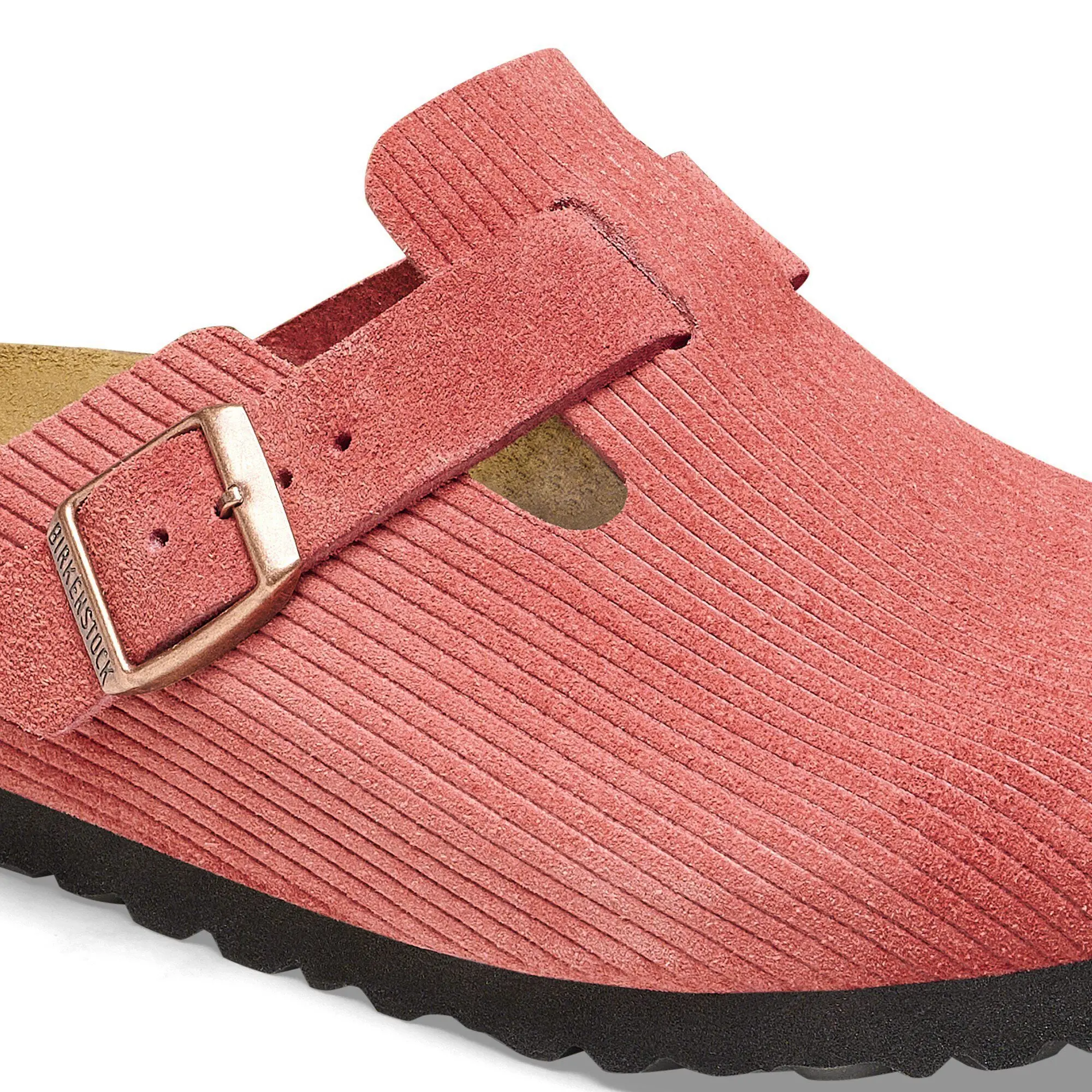 Boston Suede Embossed Corduroy Sienna Red - Image 8