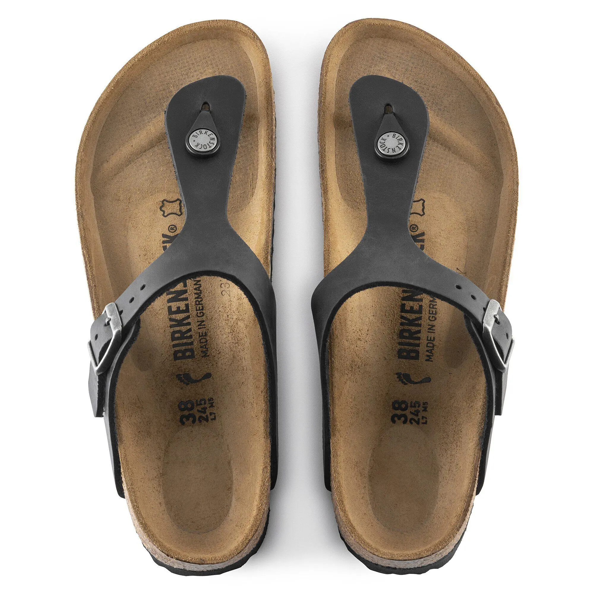 Alternative view of Gizeh Natural Leather Oiled