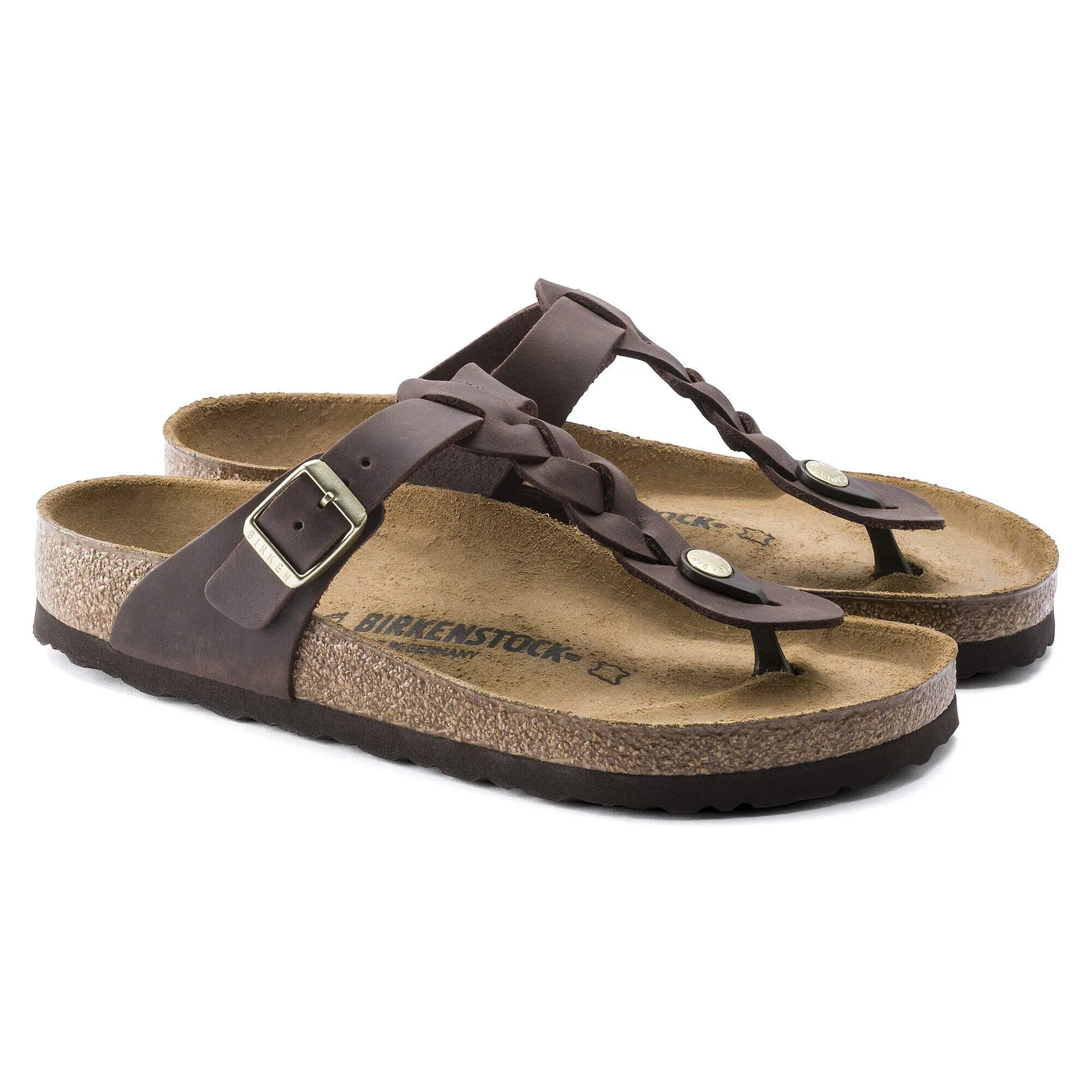 Gizeh Braided Natural Leather Oiled - Image 8