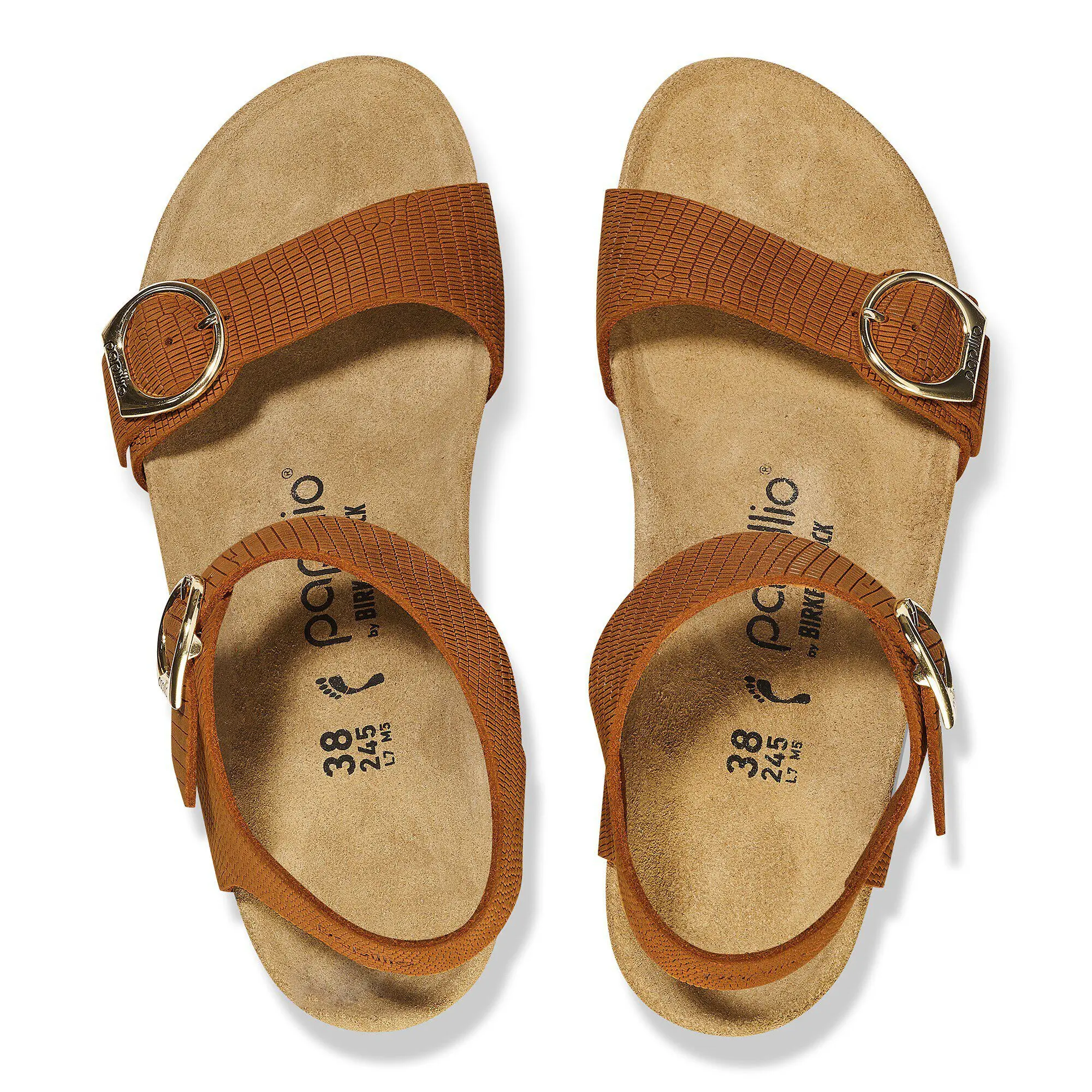 Alternative view of Soley Ring-Buckle Nubuck Leather Embossed