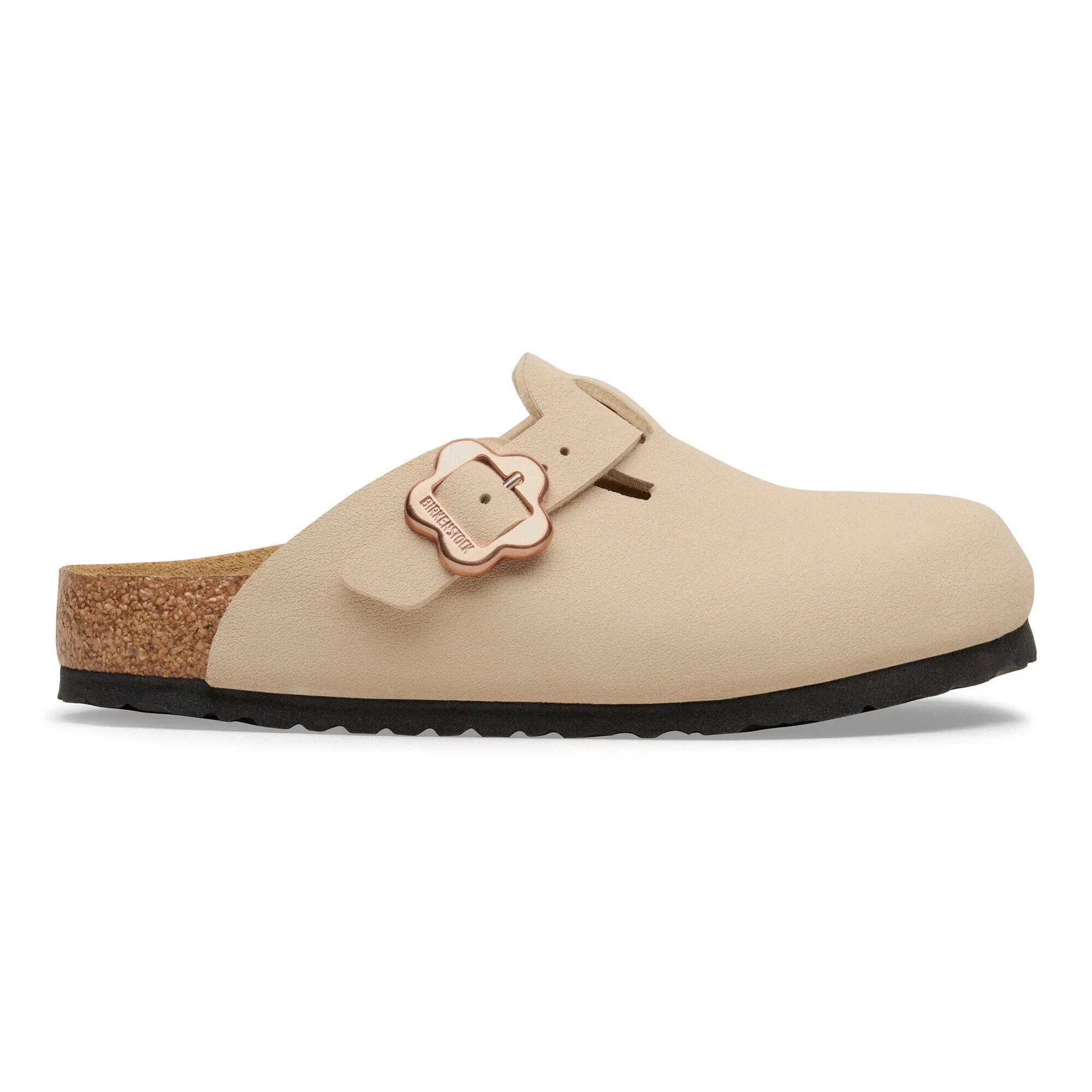 Boston Flower Buckle Kids Birko-Flor Nubuk - Image 3