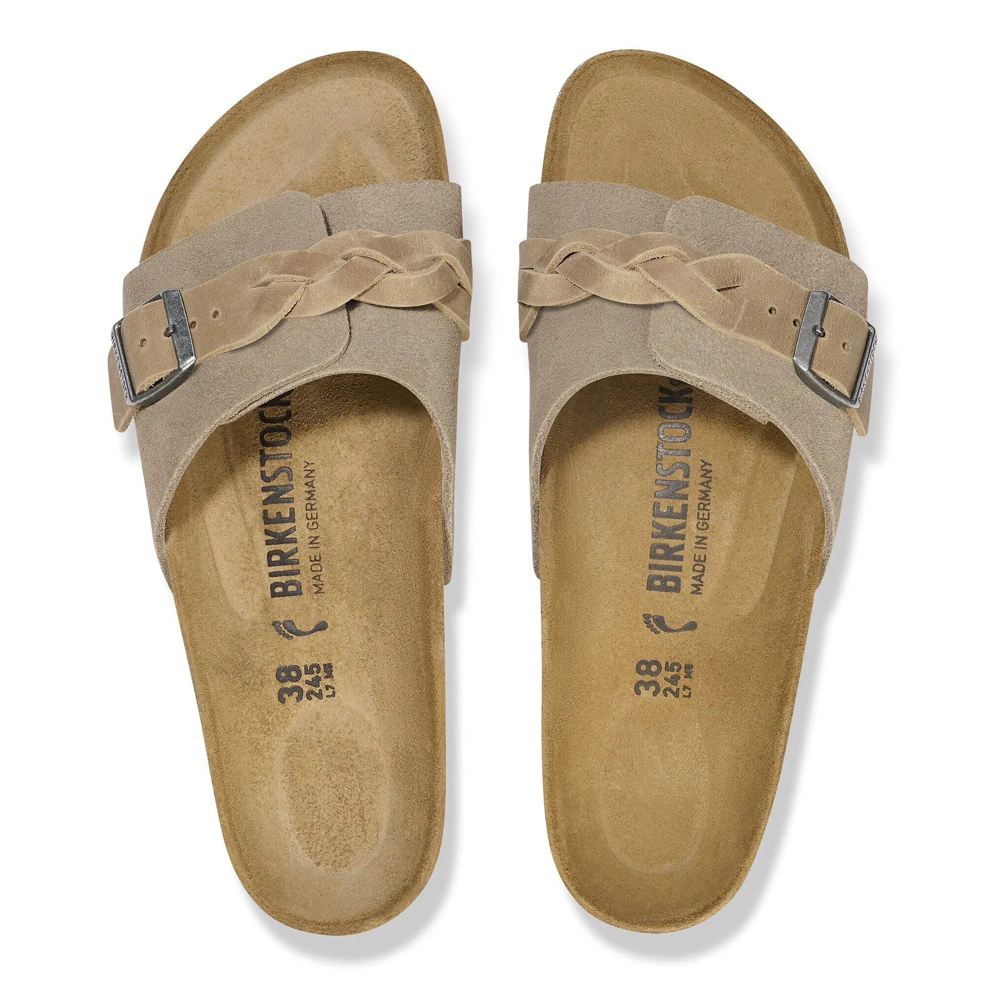 Alternative view of Oita Braided Suede Leather