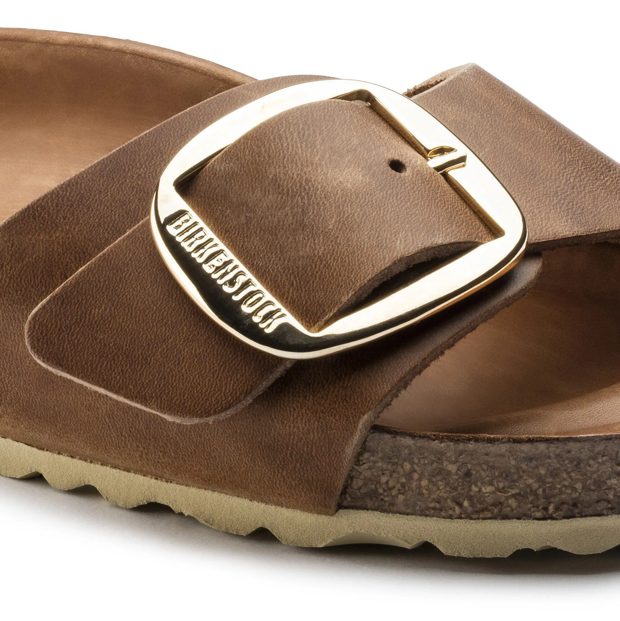 Madrid Big Buckle Natural Leather Oiled - Image 8